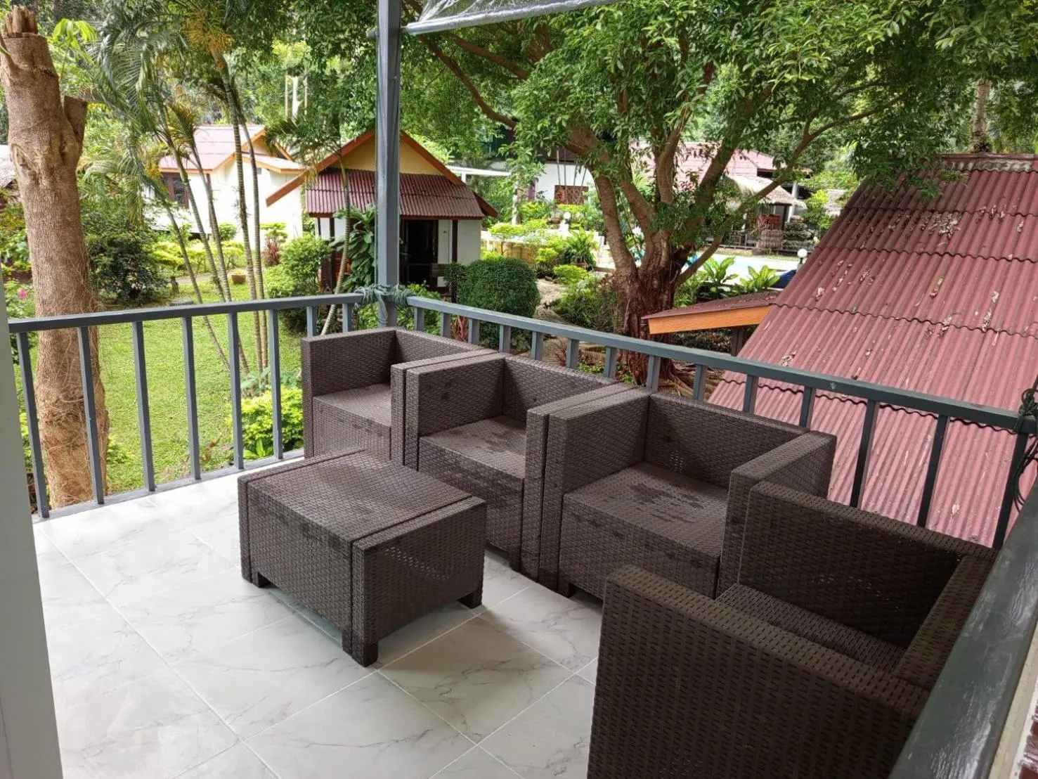 Balcony/Terrace in Faye Orchid Garden Resort