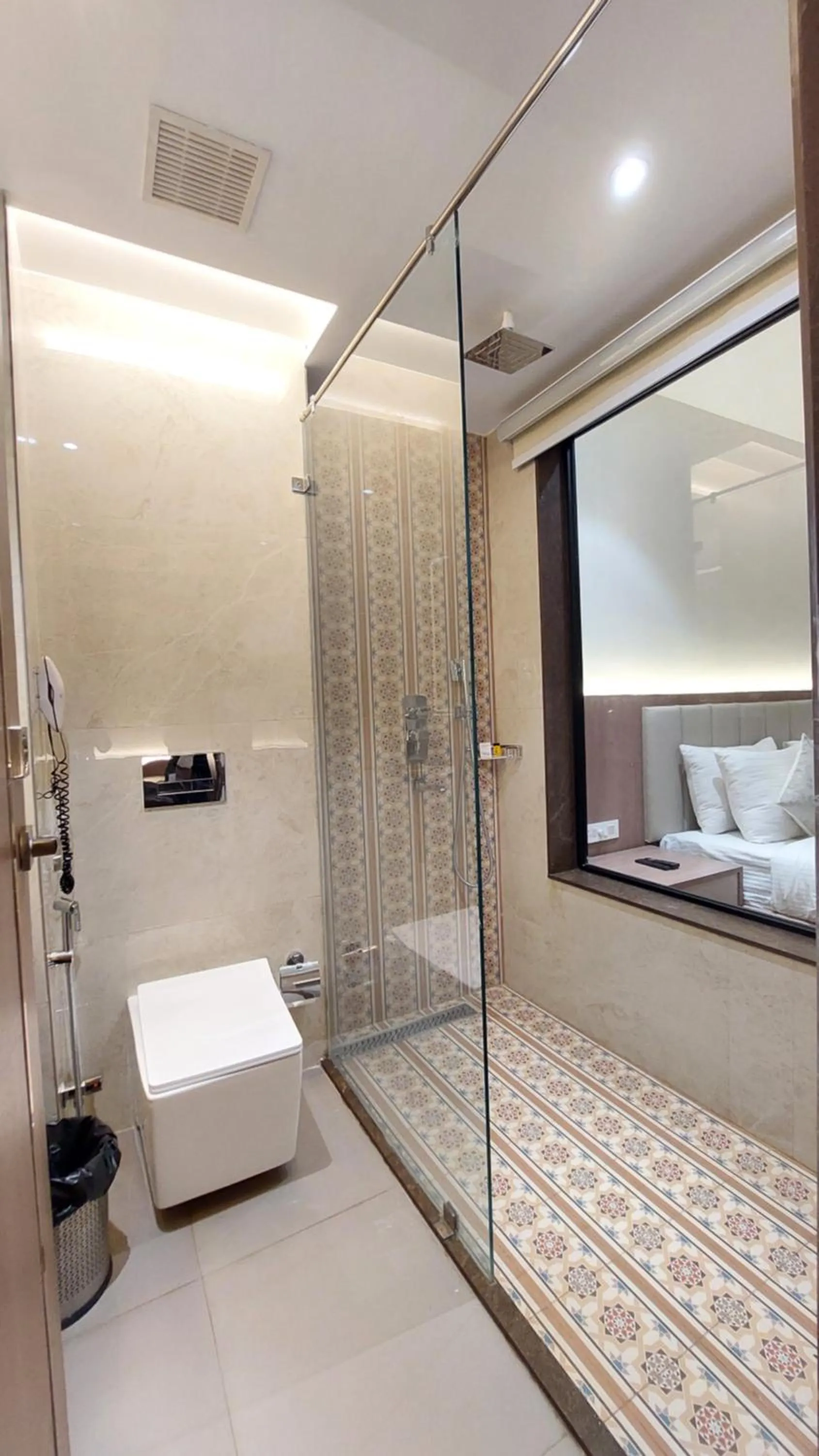 Bed in Hotel City Inn