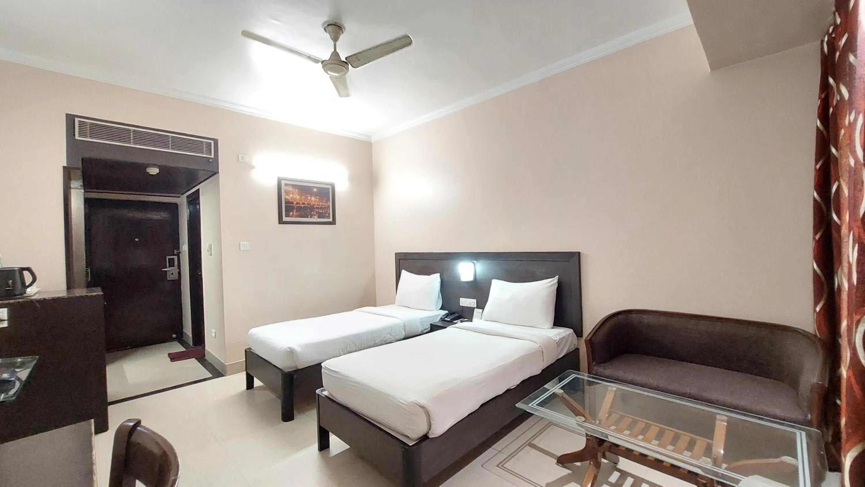 Bed in Hotel City Inn