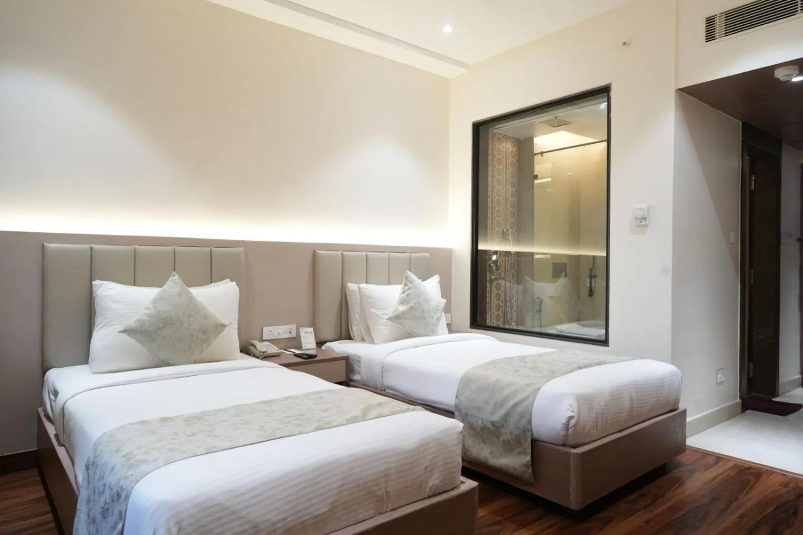 Bed in Hotel City Inn