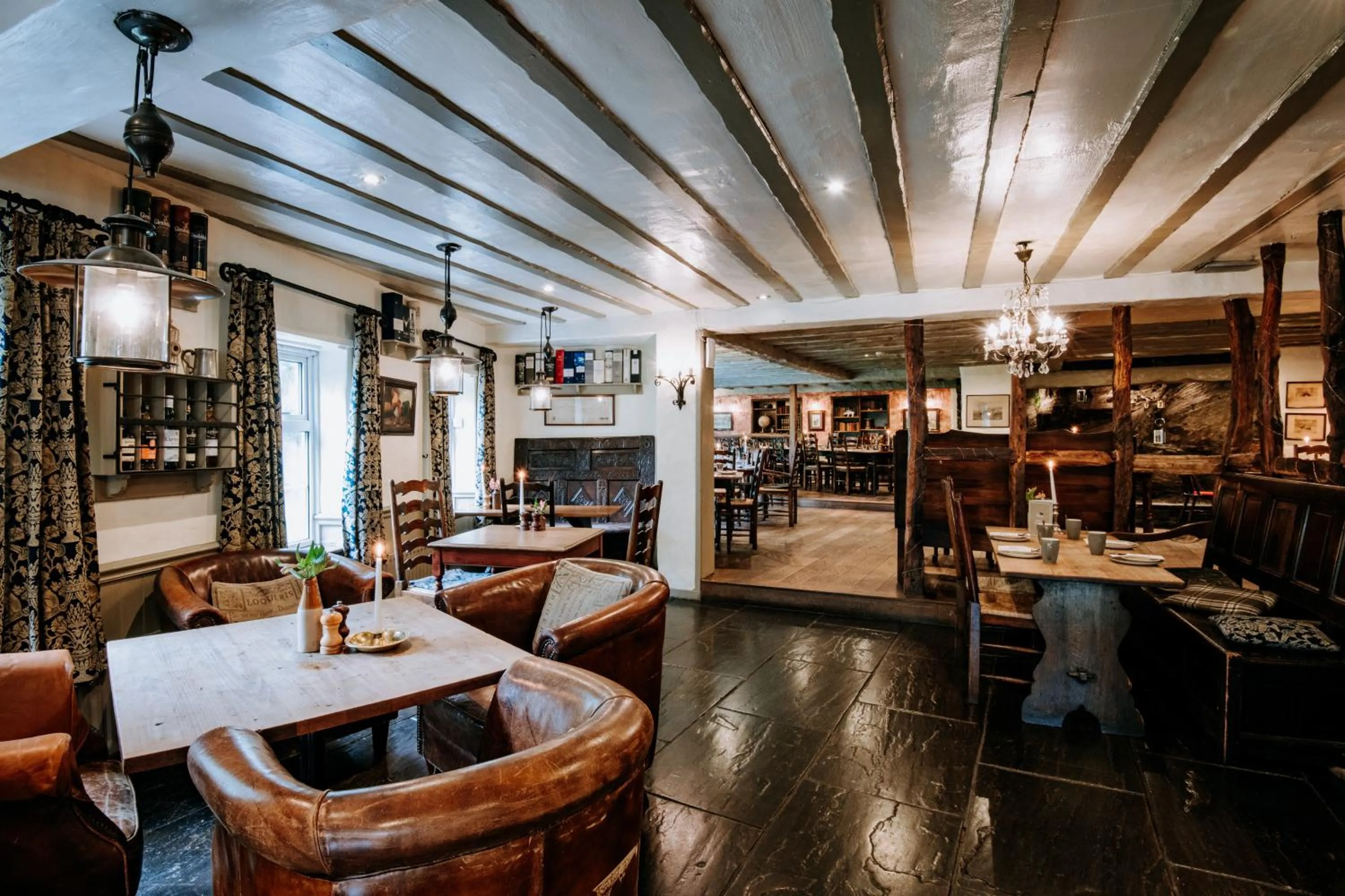 Dining area in The Wild Boar