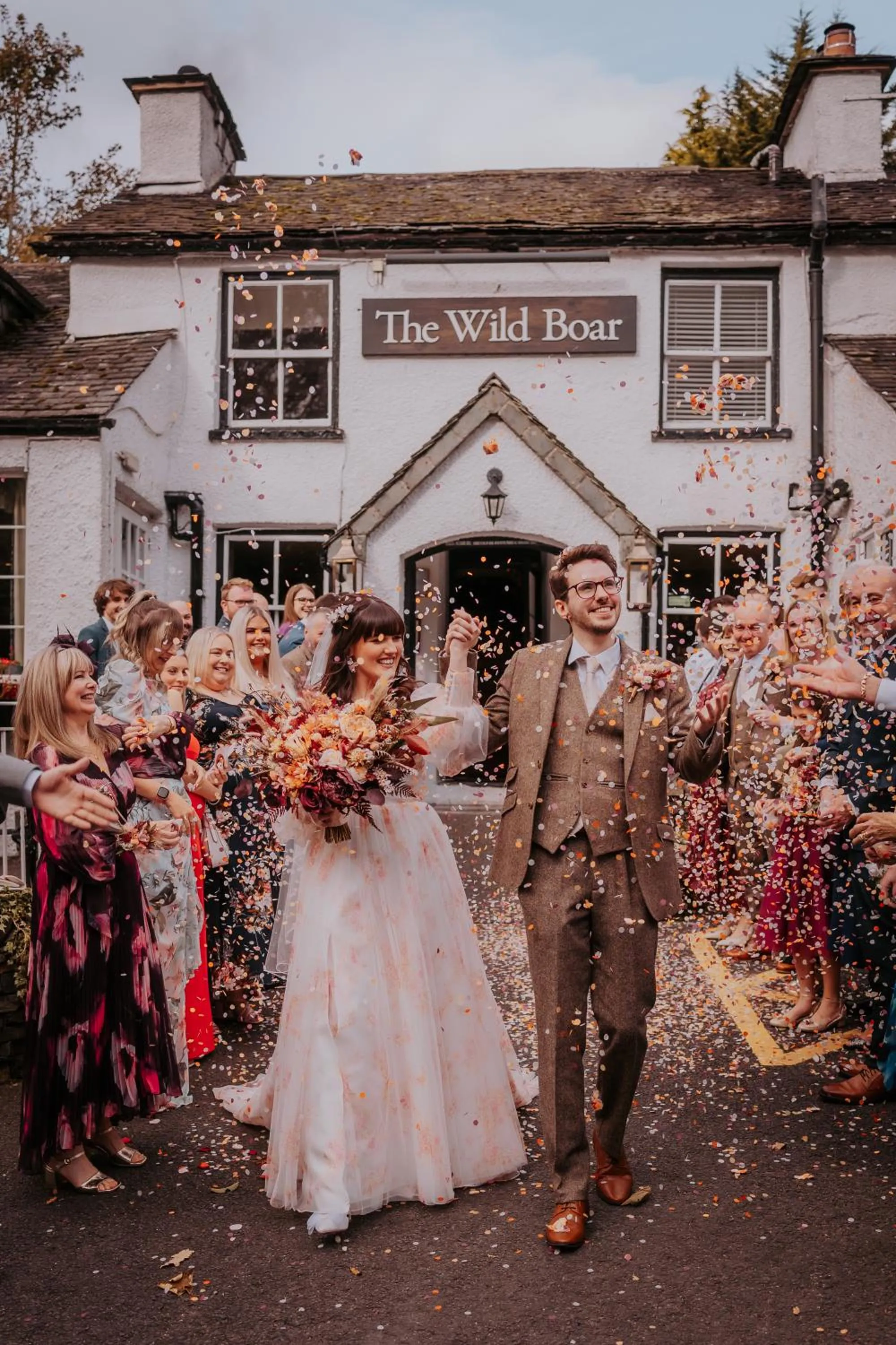 wedding in The Wild Boar