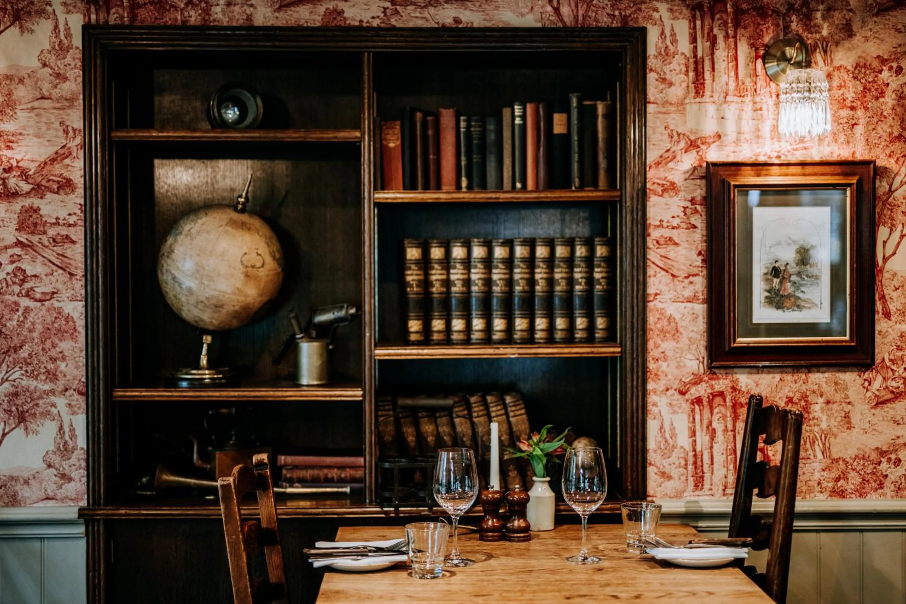 Dining area in The Wild Boar