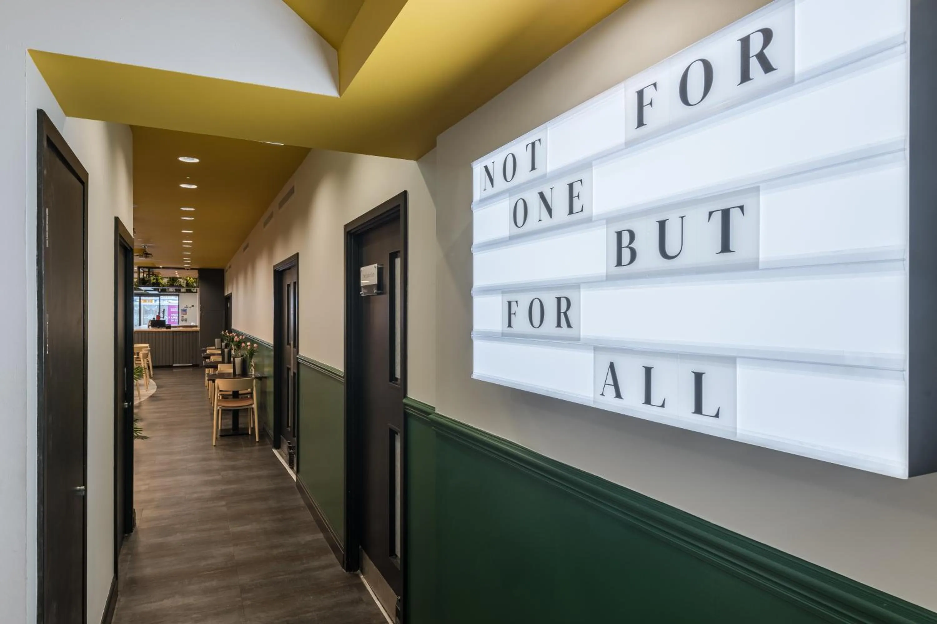 Restaurant/places to eat in The Wesley Euston