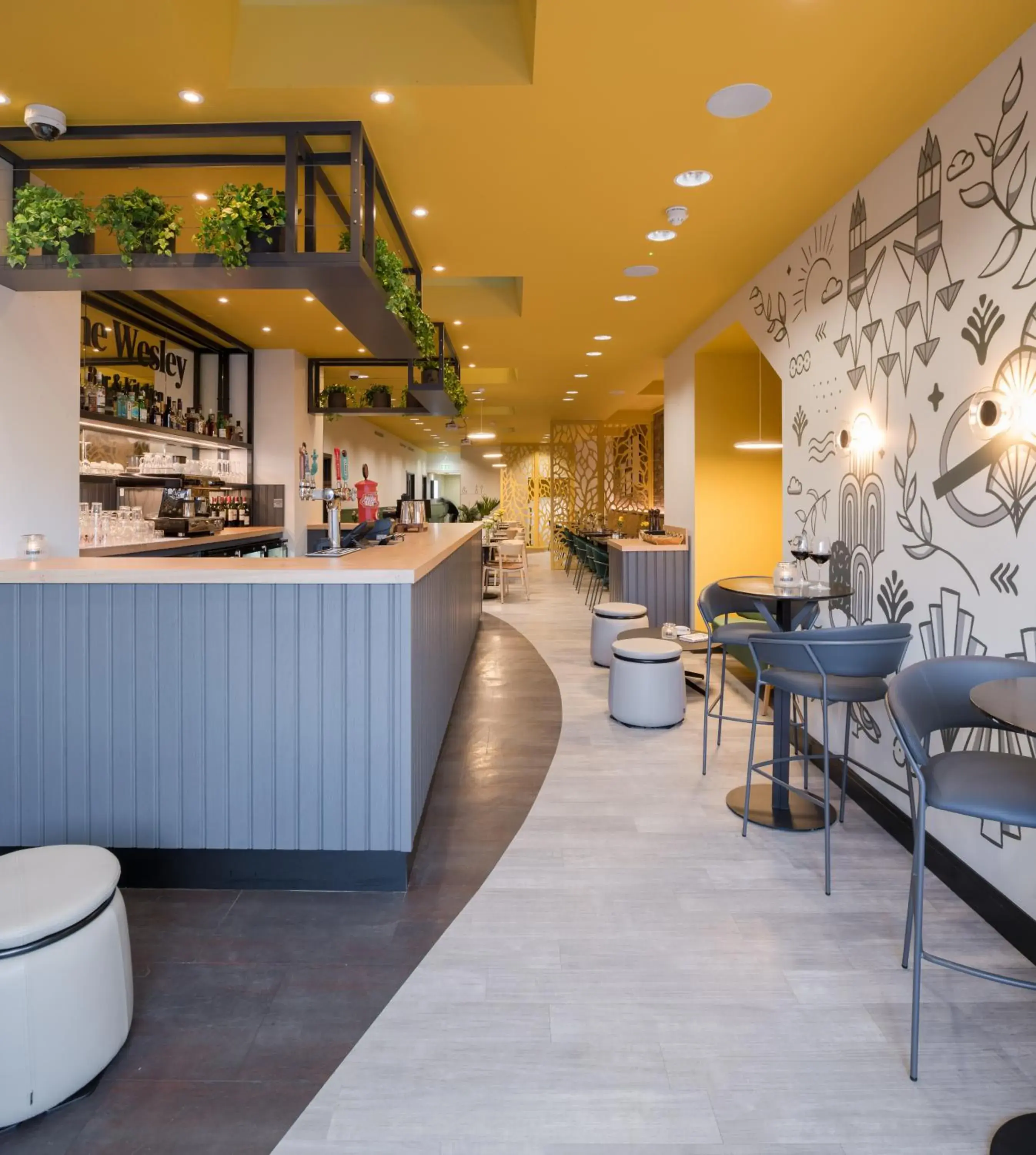 Restaurant/places to eat in The Wesley Euston Restaurant/places to eat in The Wesley Euston