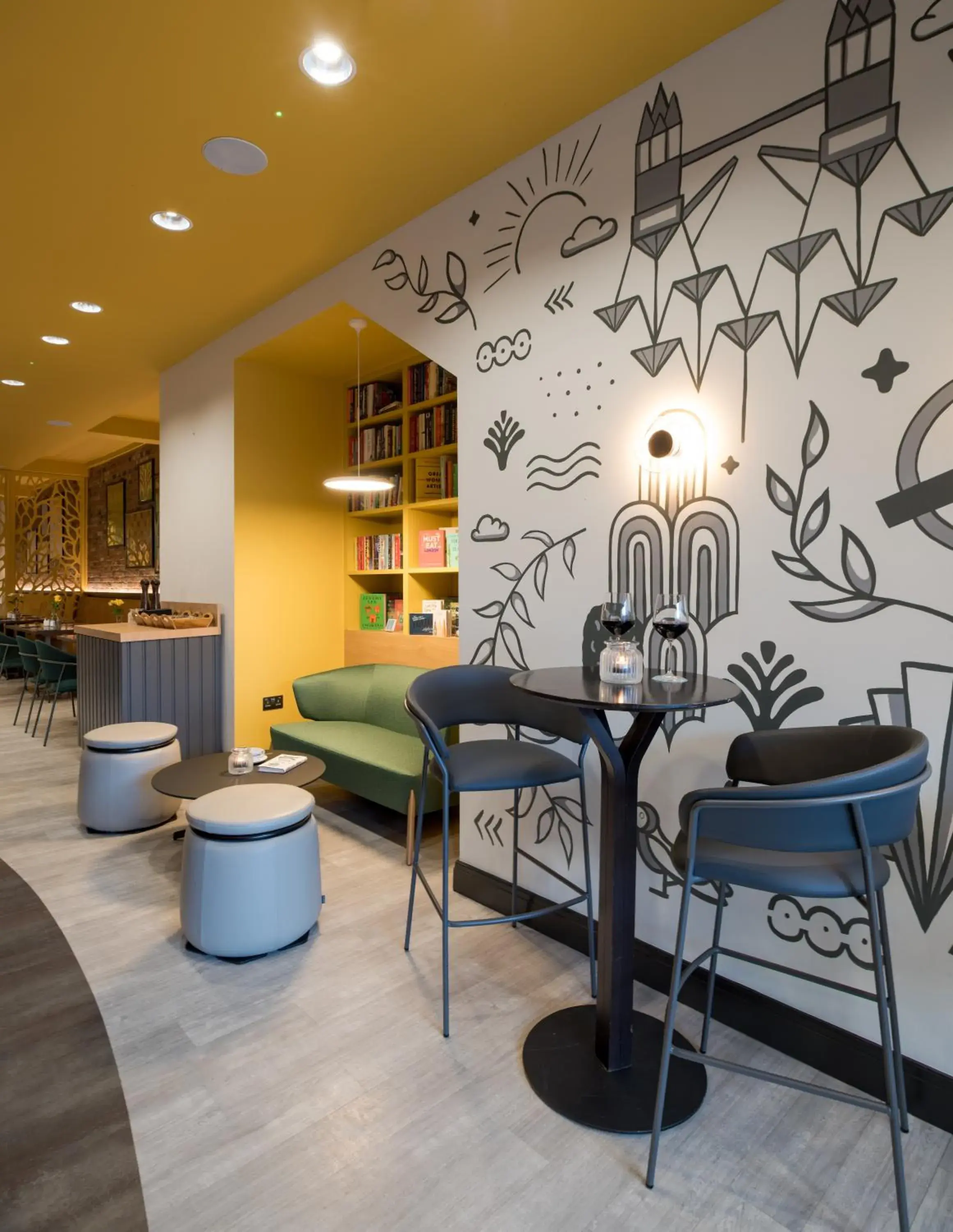 Restaurant/places to eat in The Wesley Euston Restaurant/places to eat in The Wesley Euston