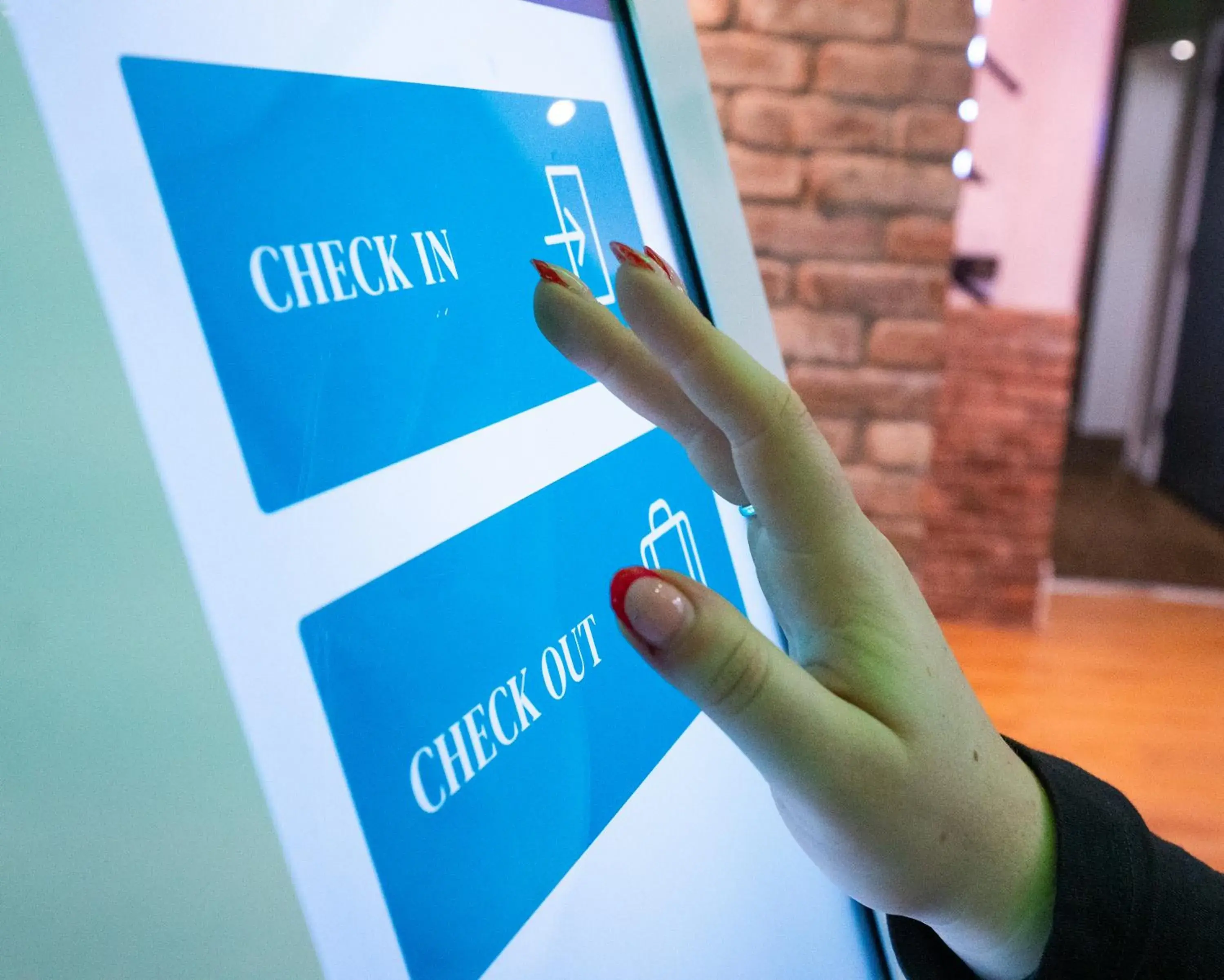 Lobby or reception in The Wesley Euston Lobby or reception in The Wesley Euston