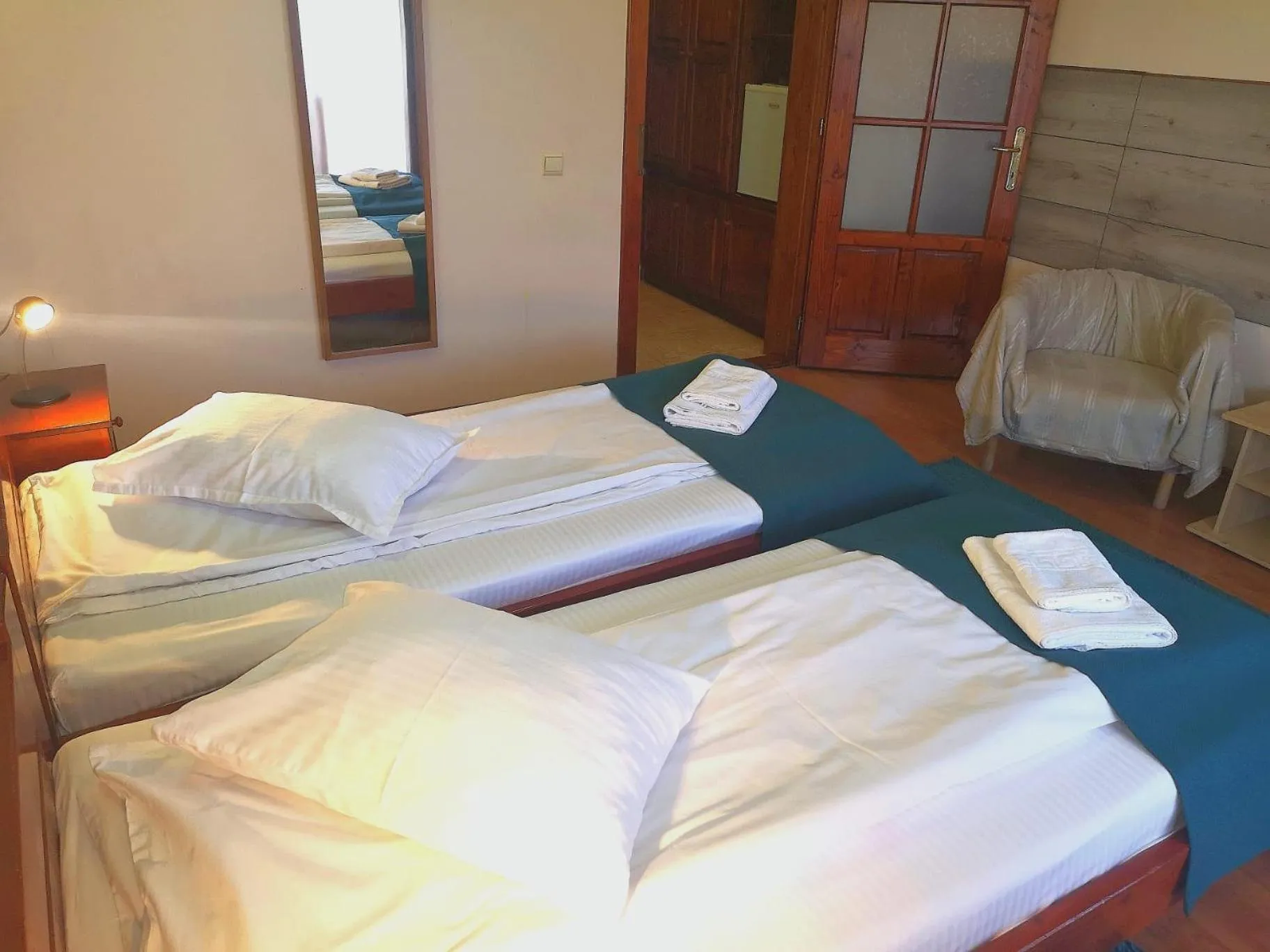 Bed in Pension Bittner