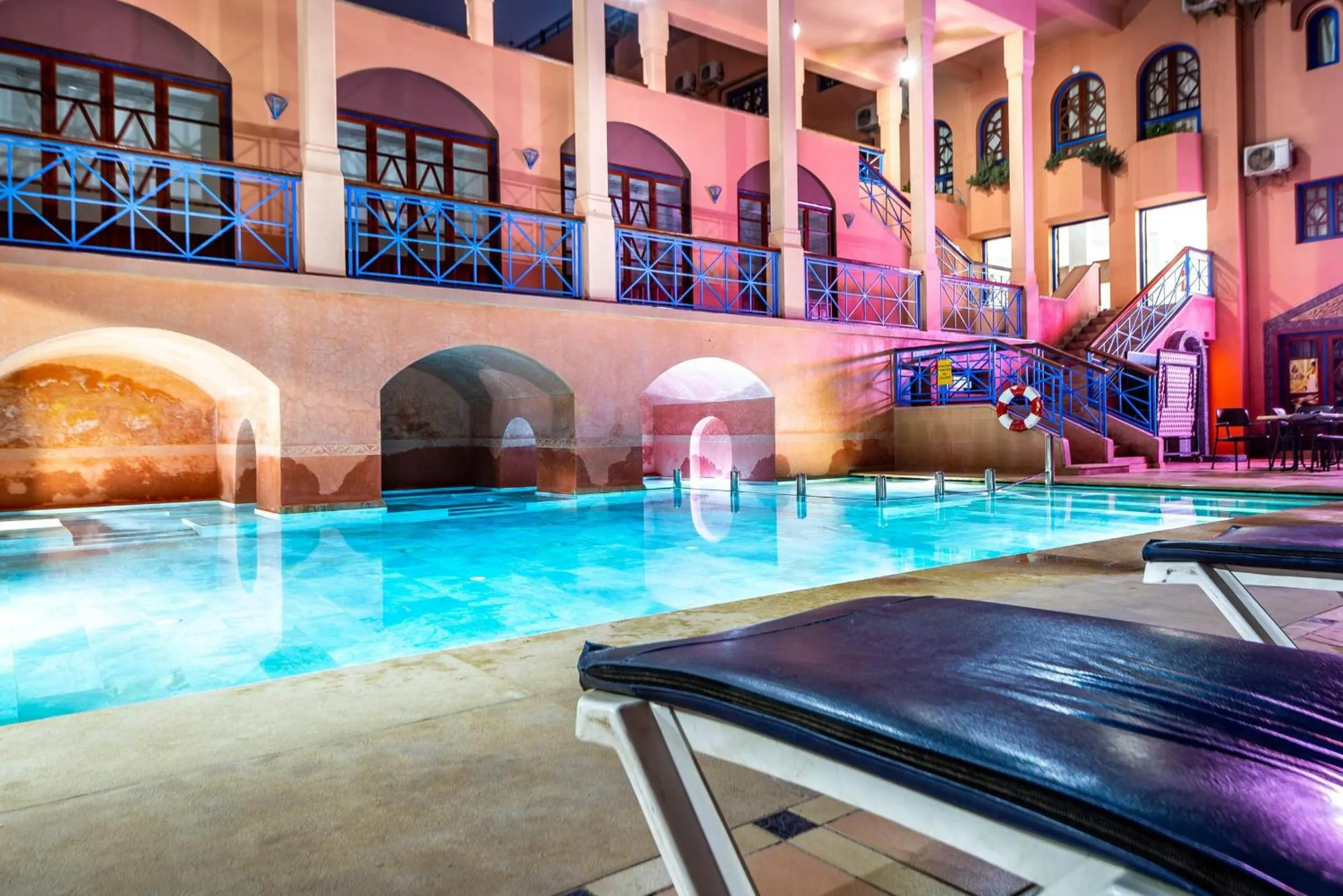 Pool view in Hotel Oudaya & Spa