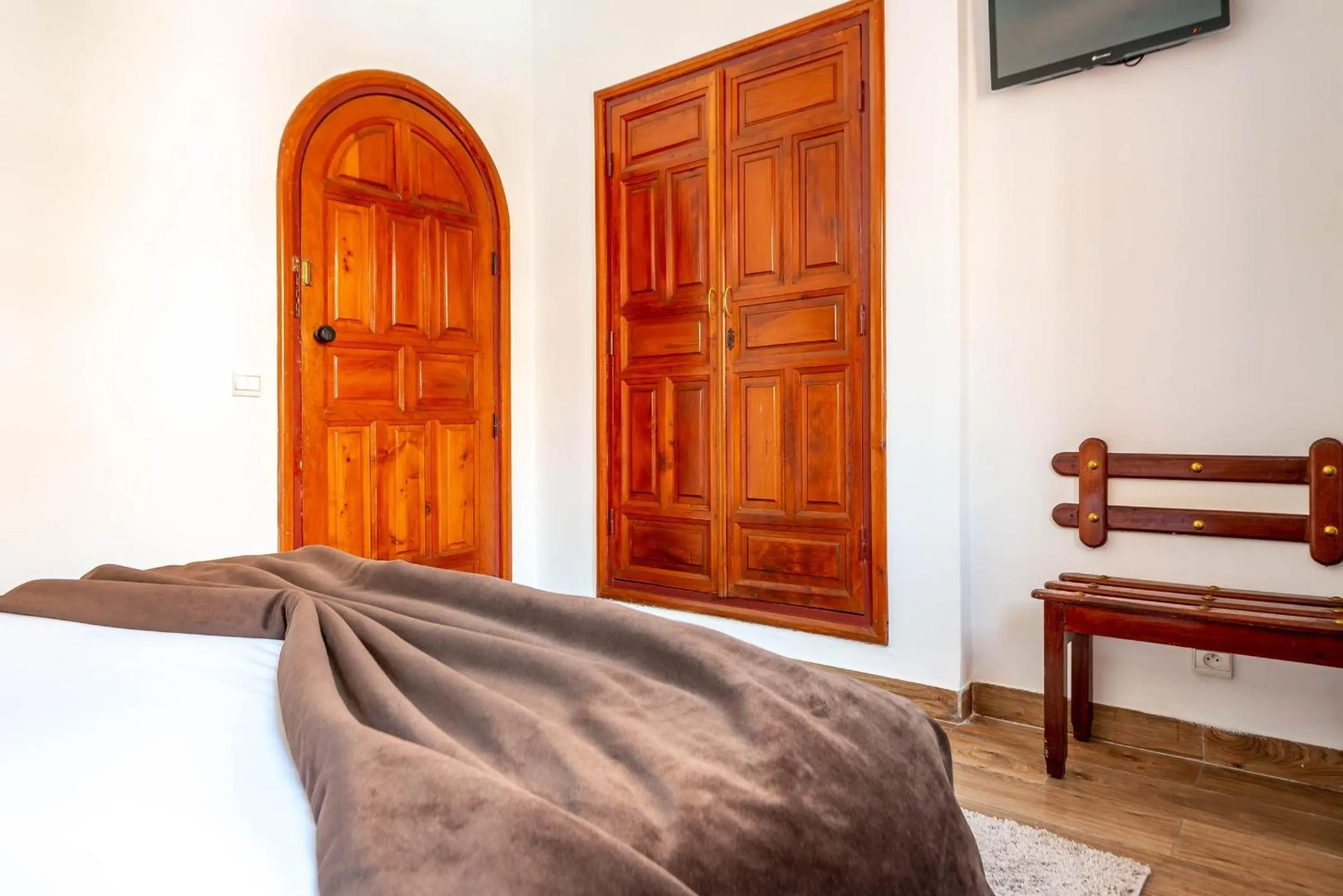 Bed in Hotel Oudaya & Spa