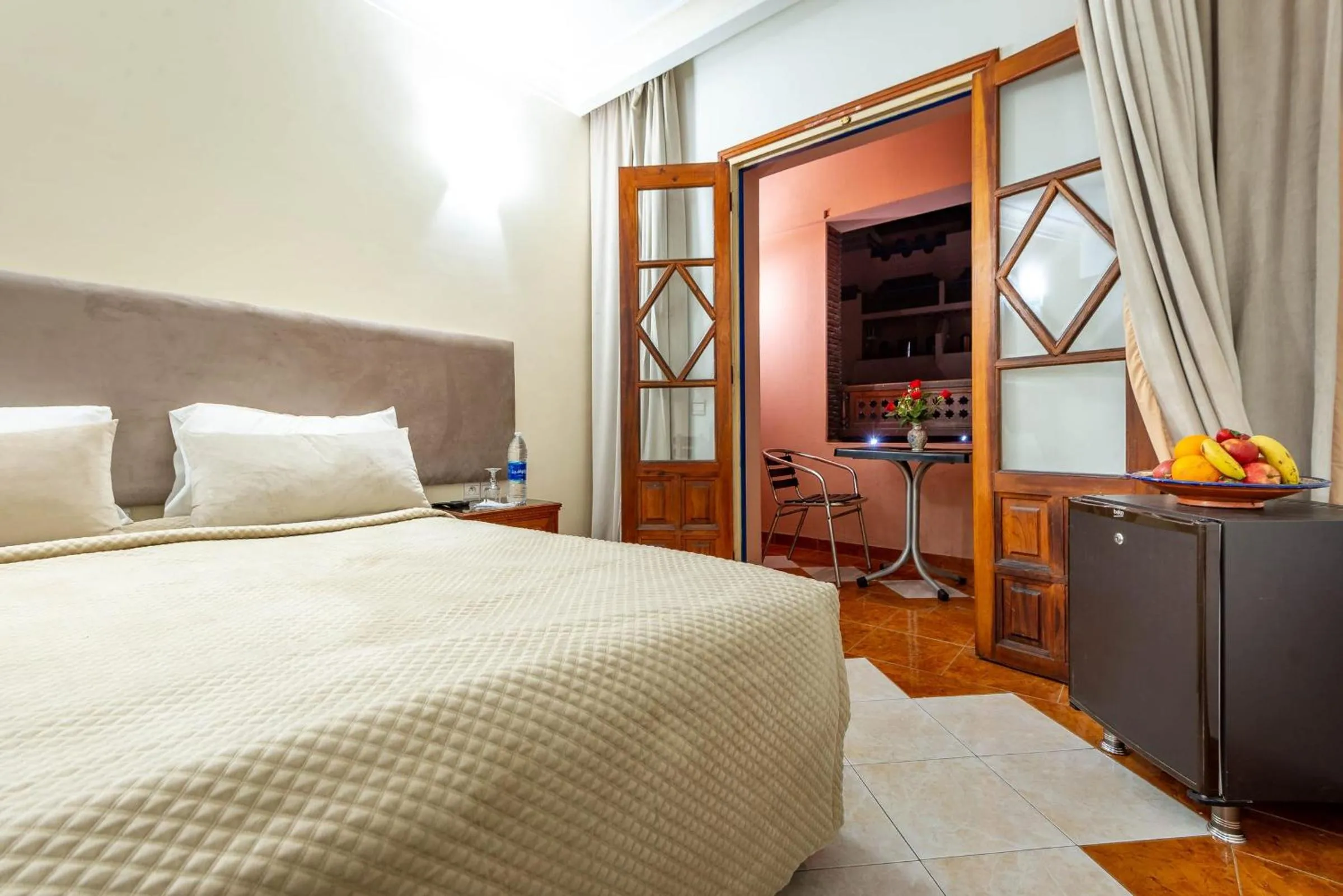 Bed in Hotel Oudaya & Spa