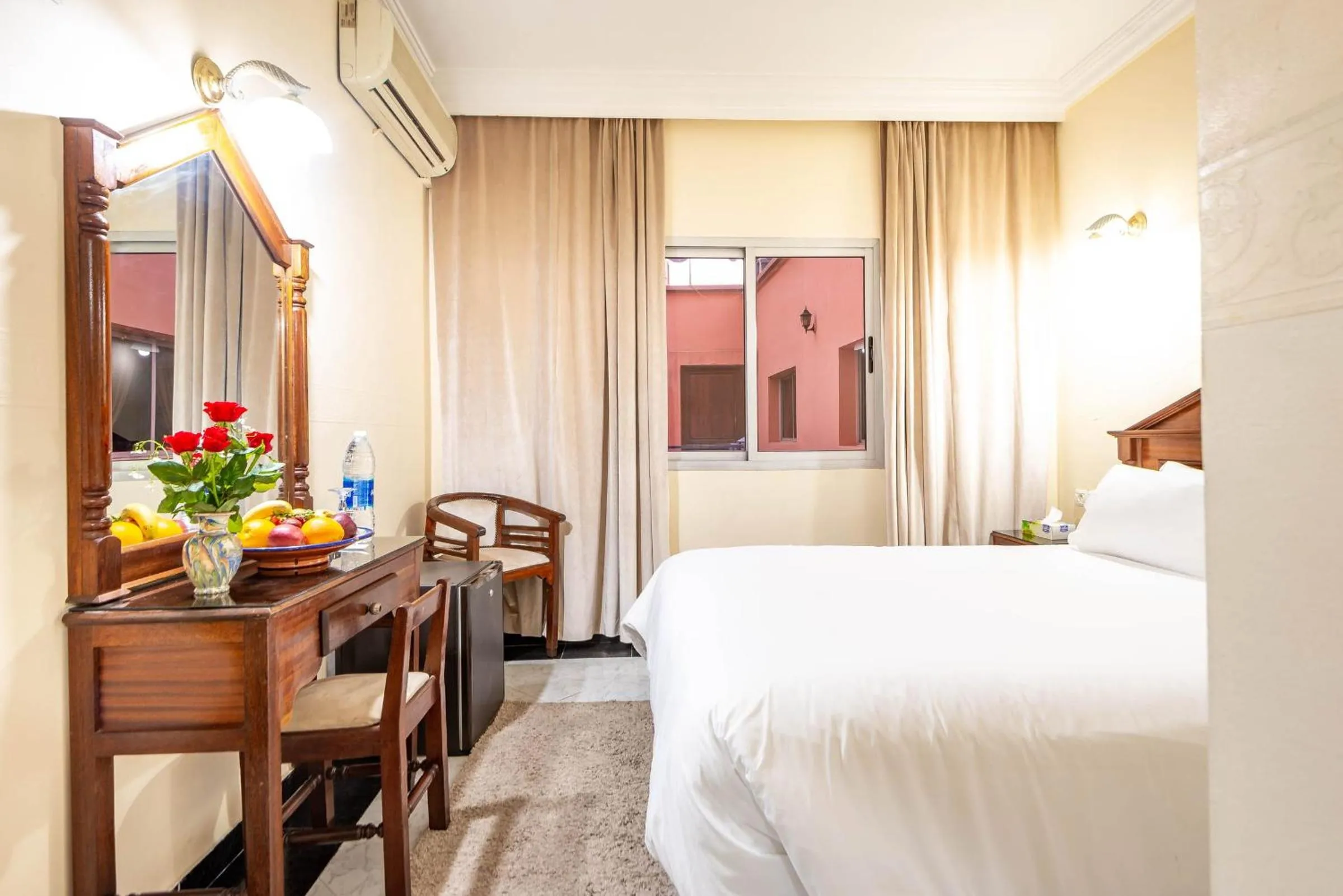 Bed in Hotel Oudaya & Spa