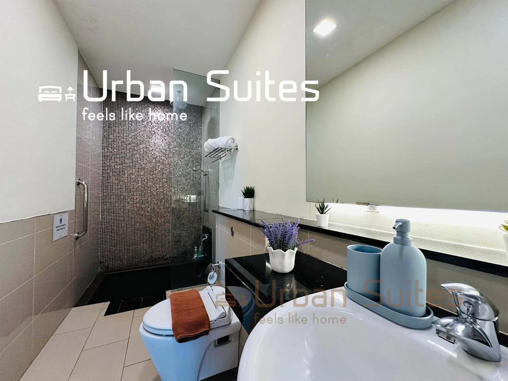 Bathroom in Urban Suites @ Swiss Garden Residence