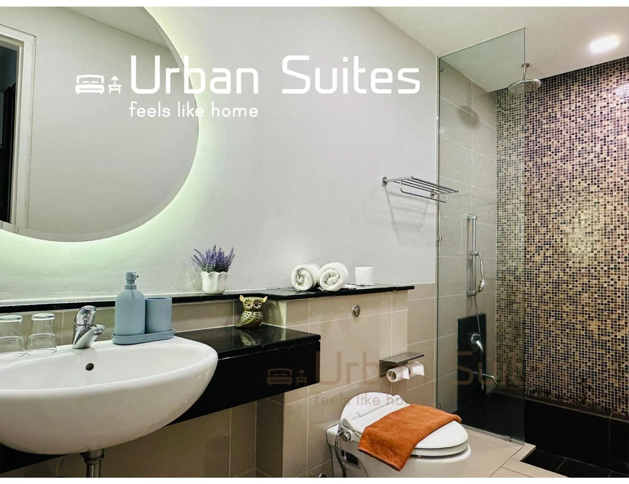 Bathroom in Urban Suites @ Swiss Garden Residence