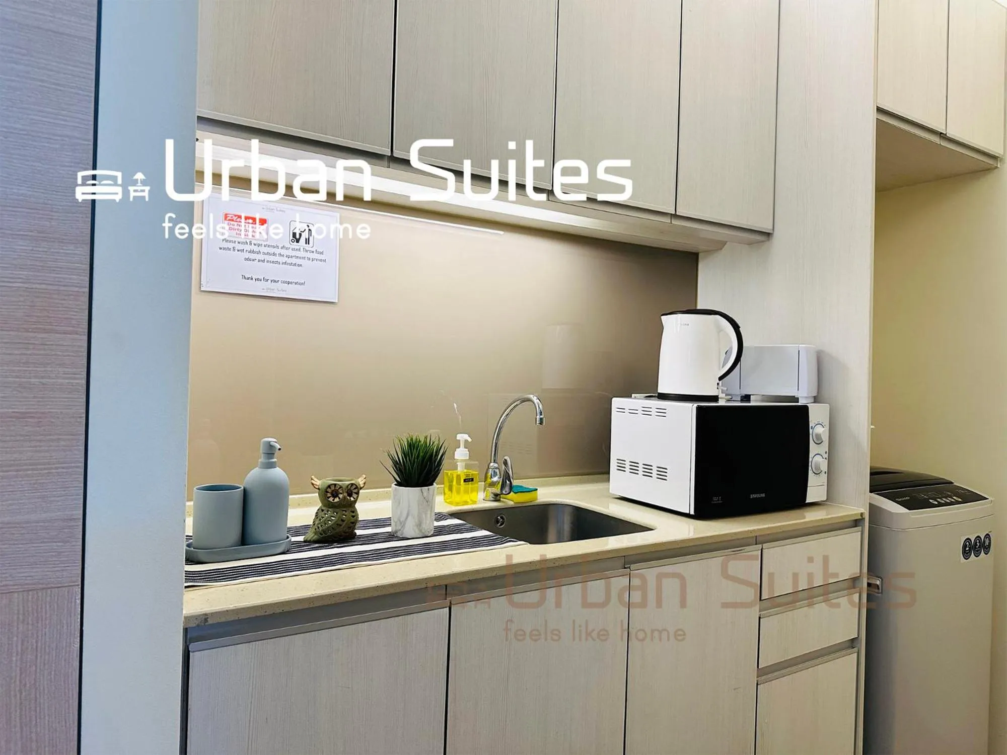 Kitchen or kitchenette in Urban Suites @ Swiss Garden Residence