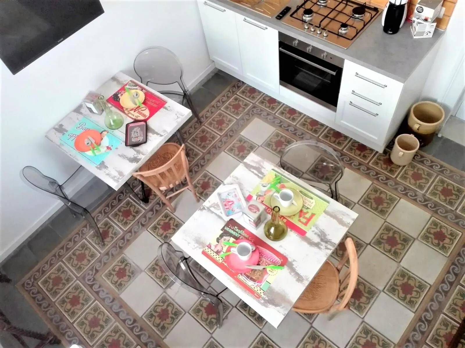 Kitchen or kitchenette in Déjà Vu