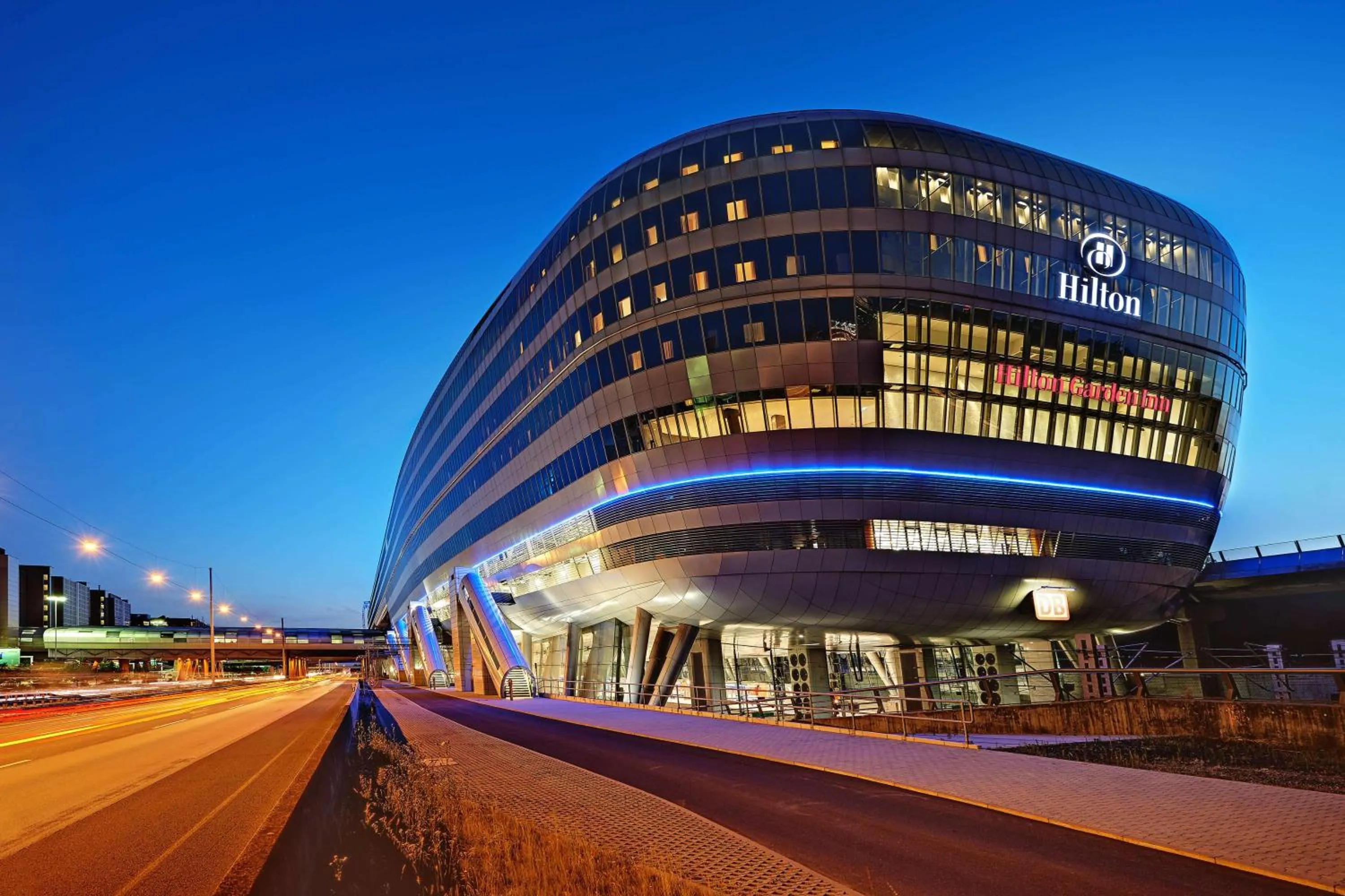 Property building in Hilton Frankfurt Airport