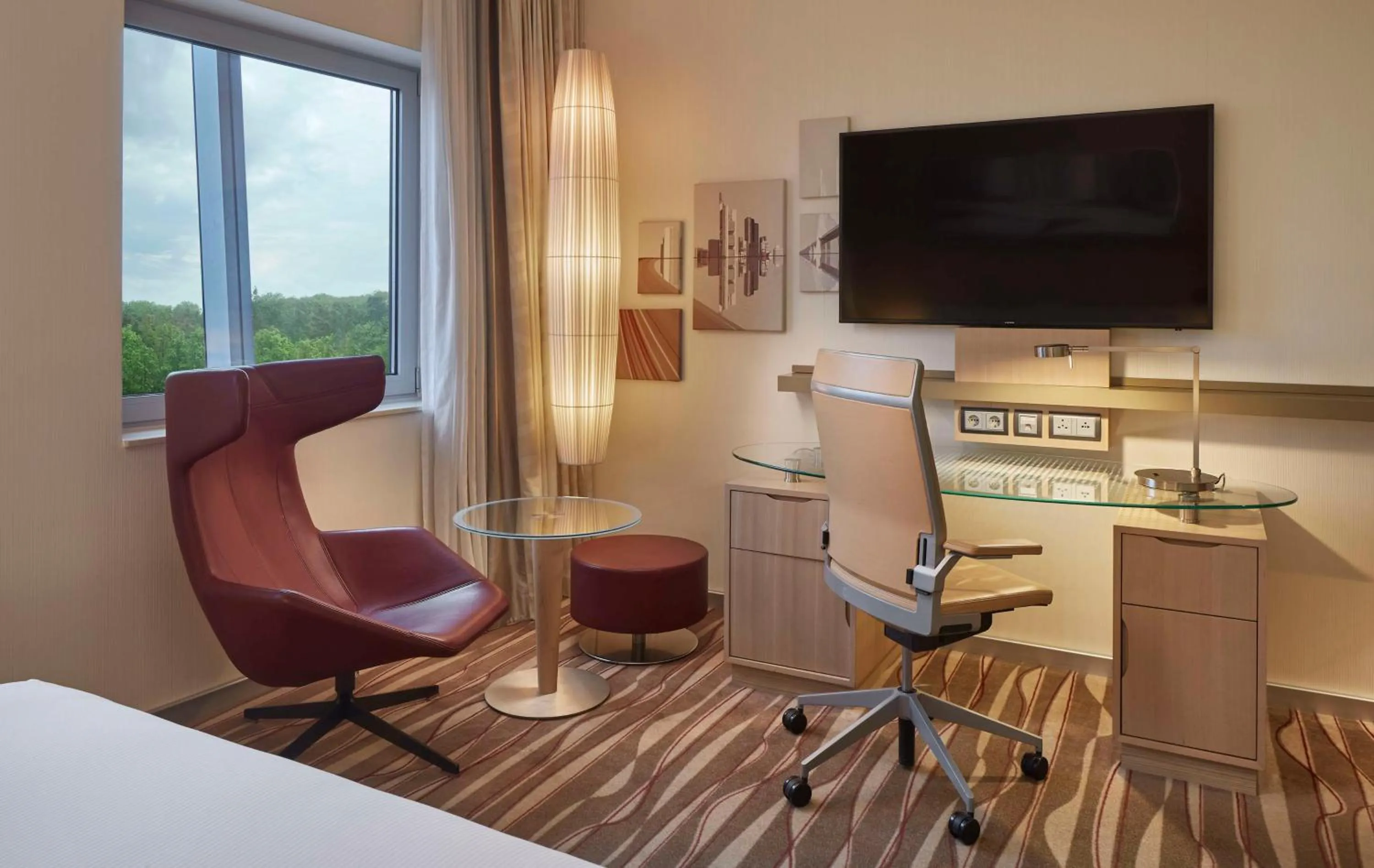 View (from property/room) in Hilton Frankfurt Airport