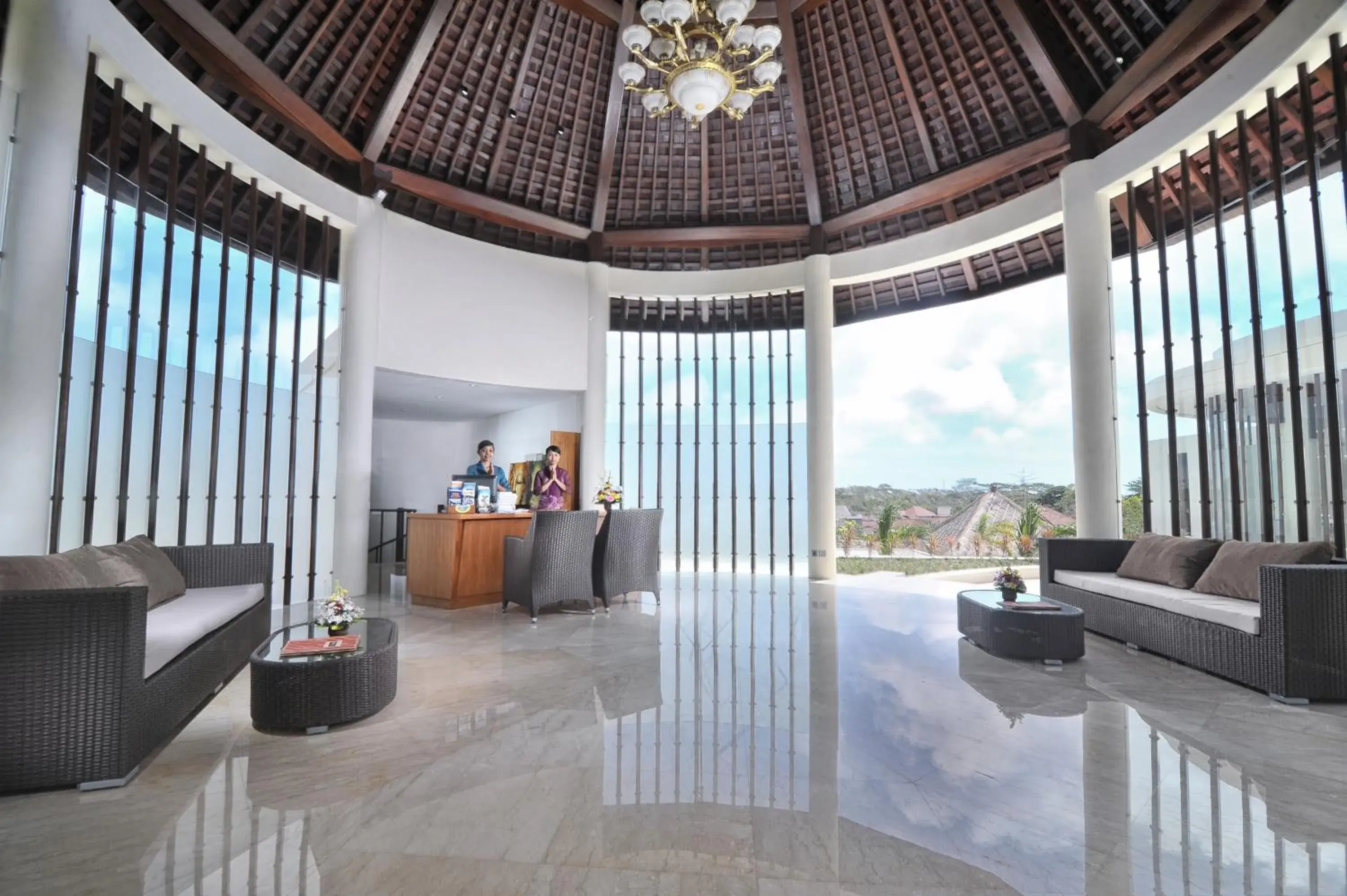 Lobby or reception in Mahagiri Villas & Spa Dreamland Lobby or reception in Mahagiri Villas & Spa Dreamland