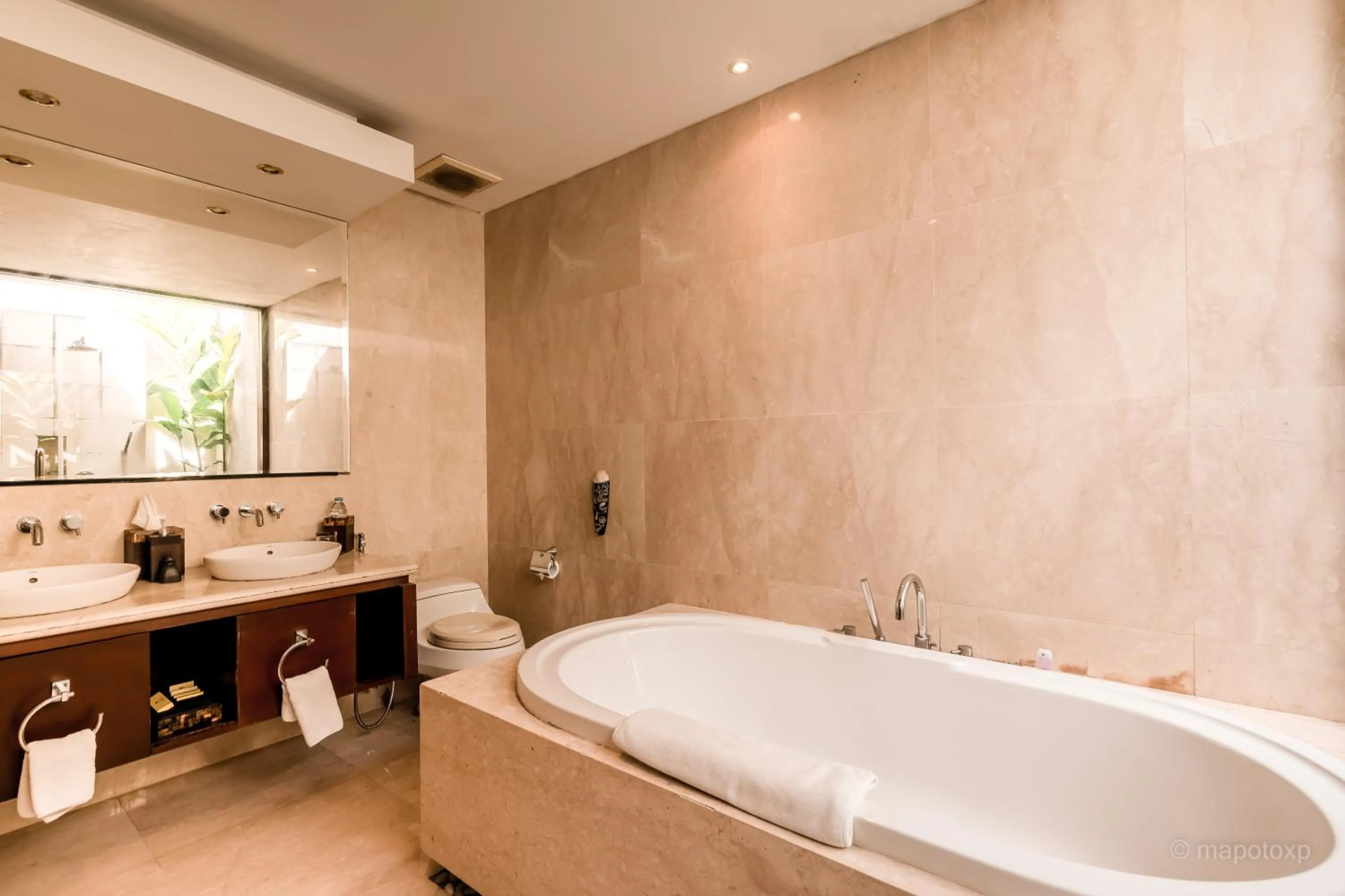 Property building in Mahagiri Villas & Spa Dreamland