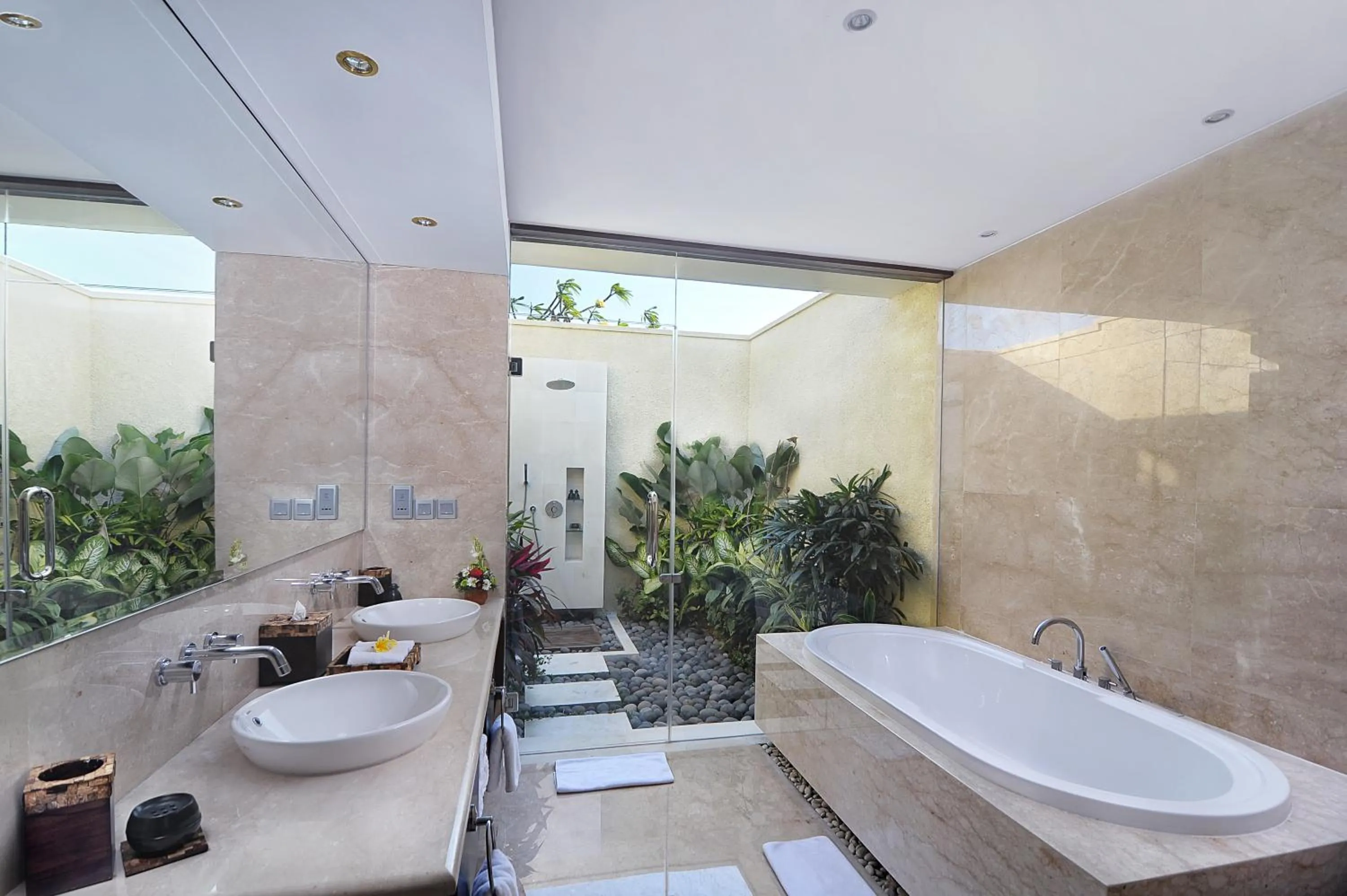 Bathroom in Mahagiri Villas & Spa Dreamland