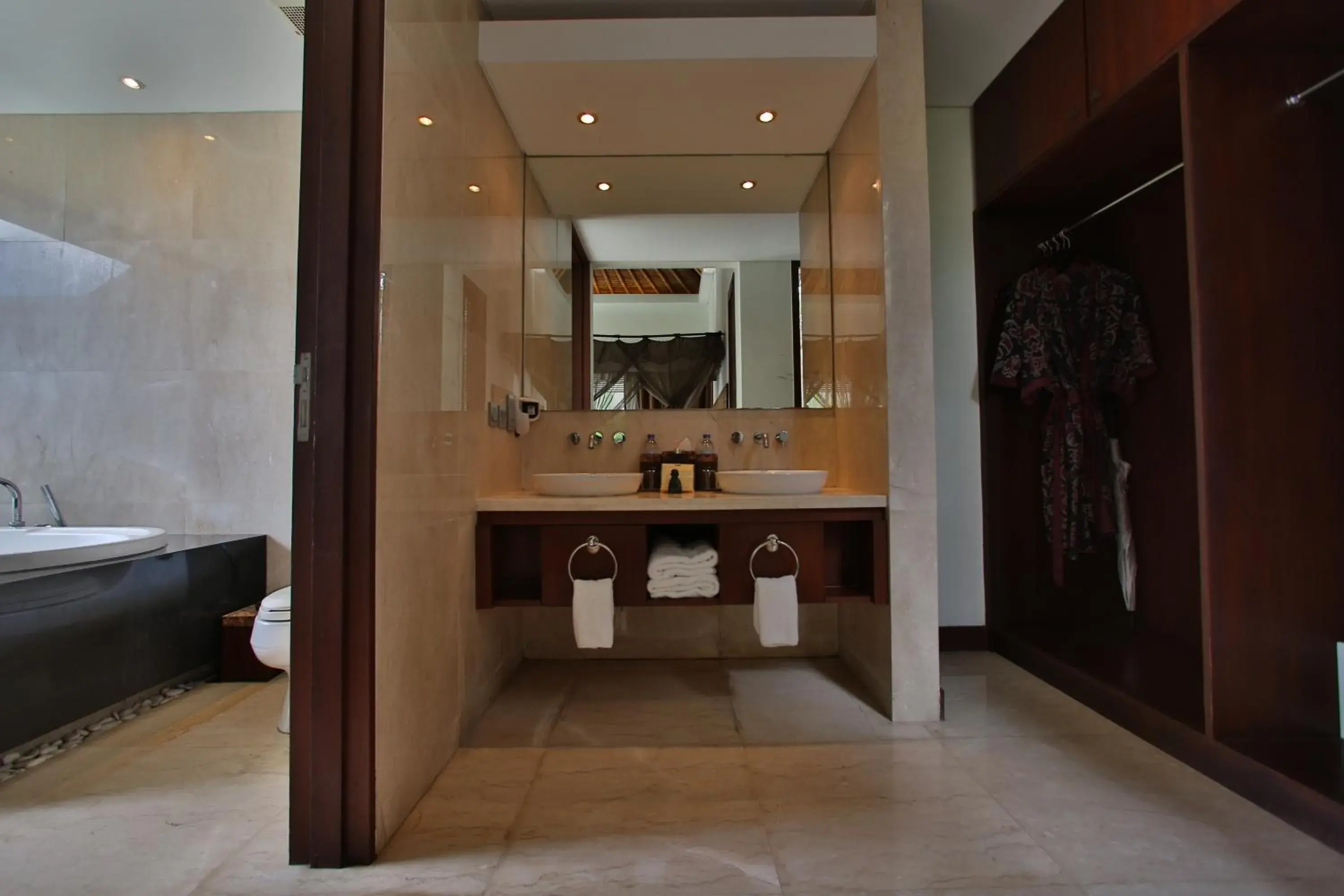 Bathroom in Mahagiri Villas & Spa Dreamland Bathroom in Mahagiri Villas & Spa Dreamland