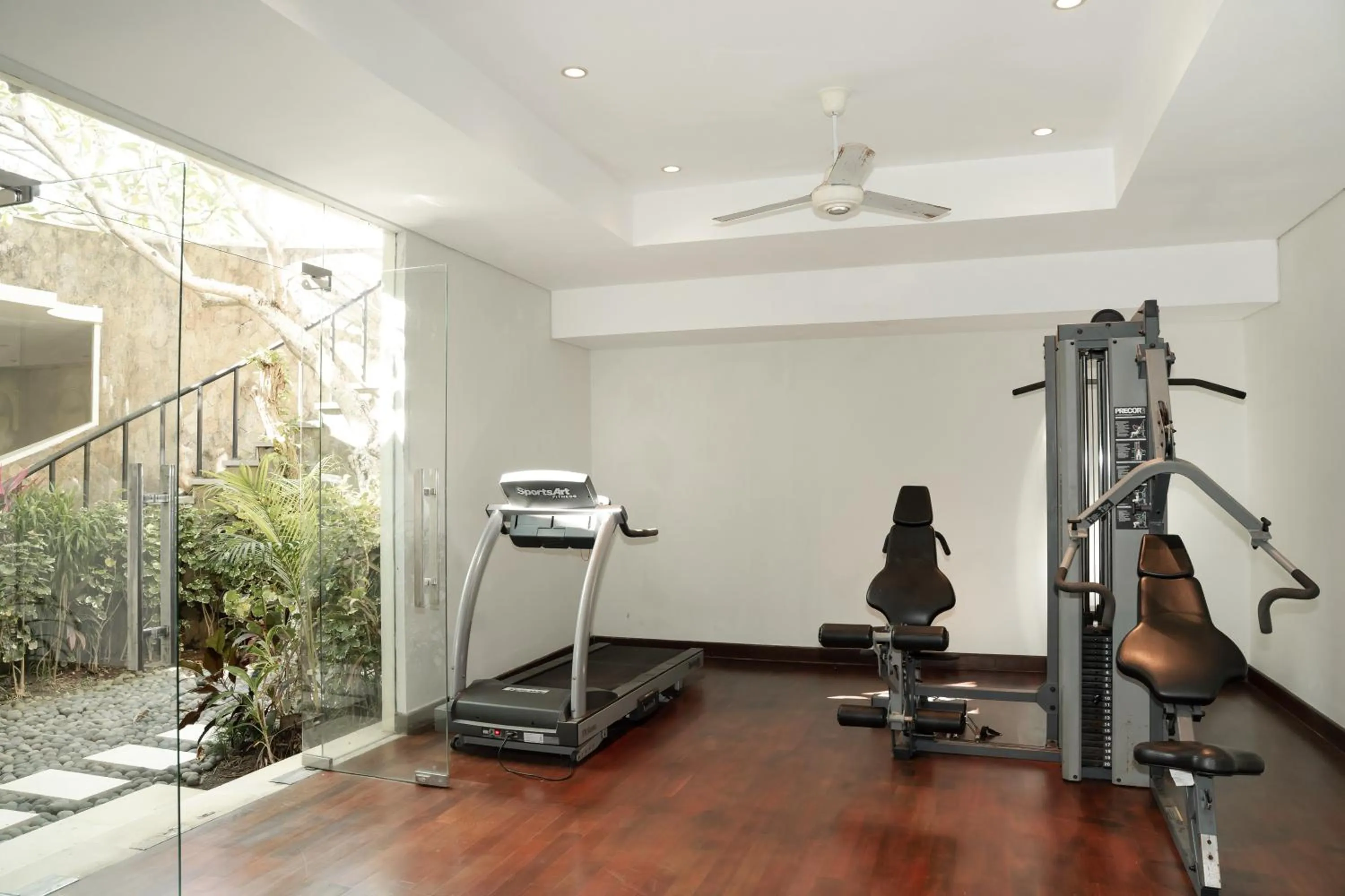 Fitness centre/facilities in Mahagiri Villas & Spa Dreamland