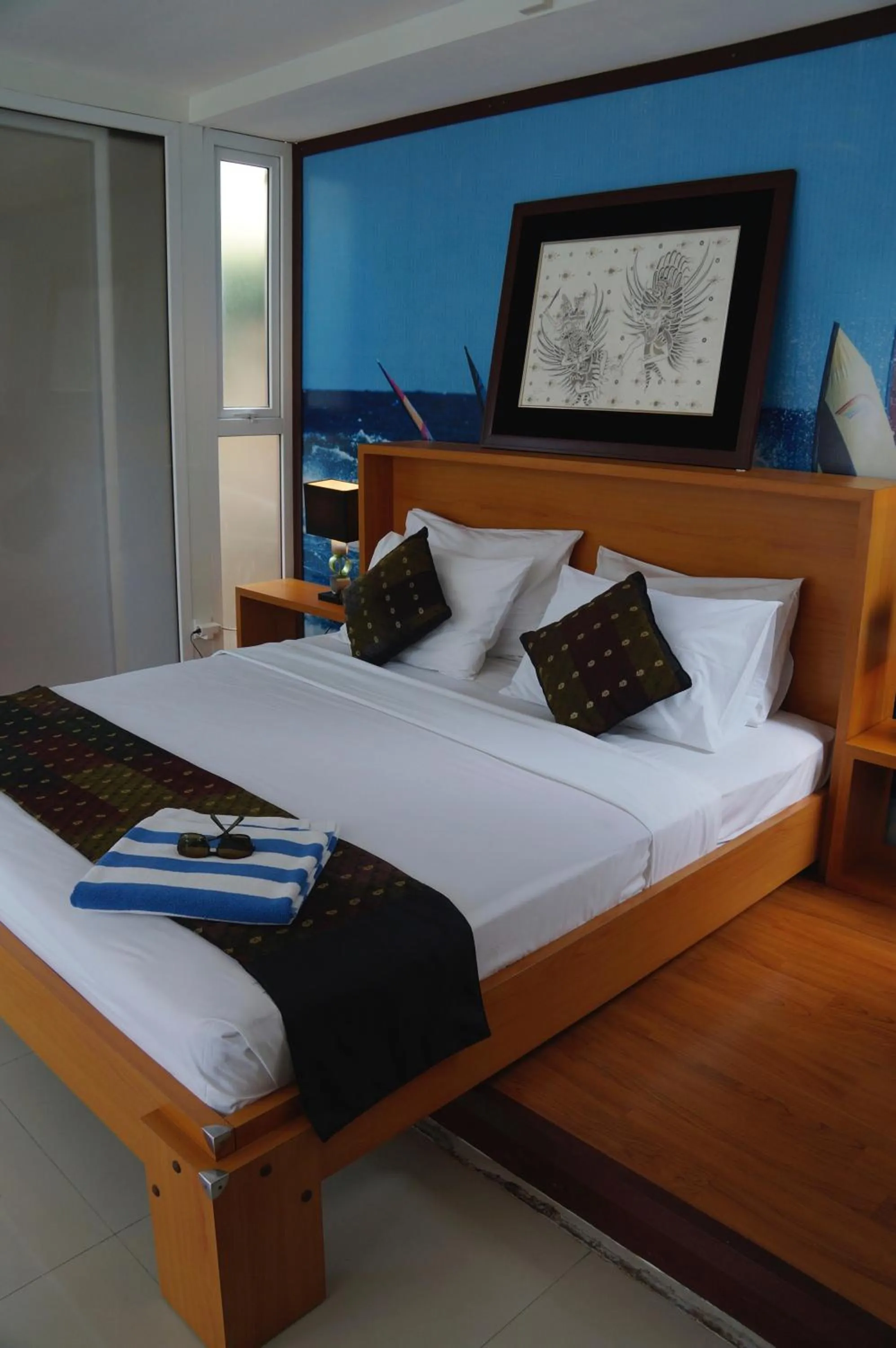 Bedroom, Bed in Aqua Bali Villa