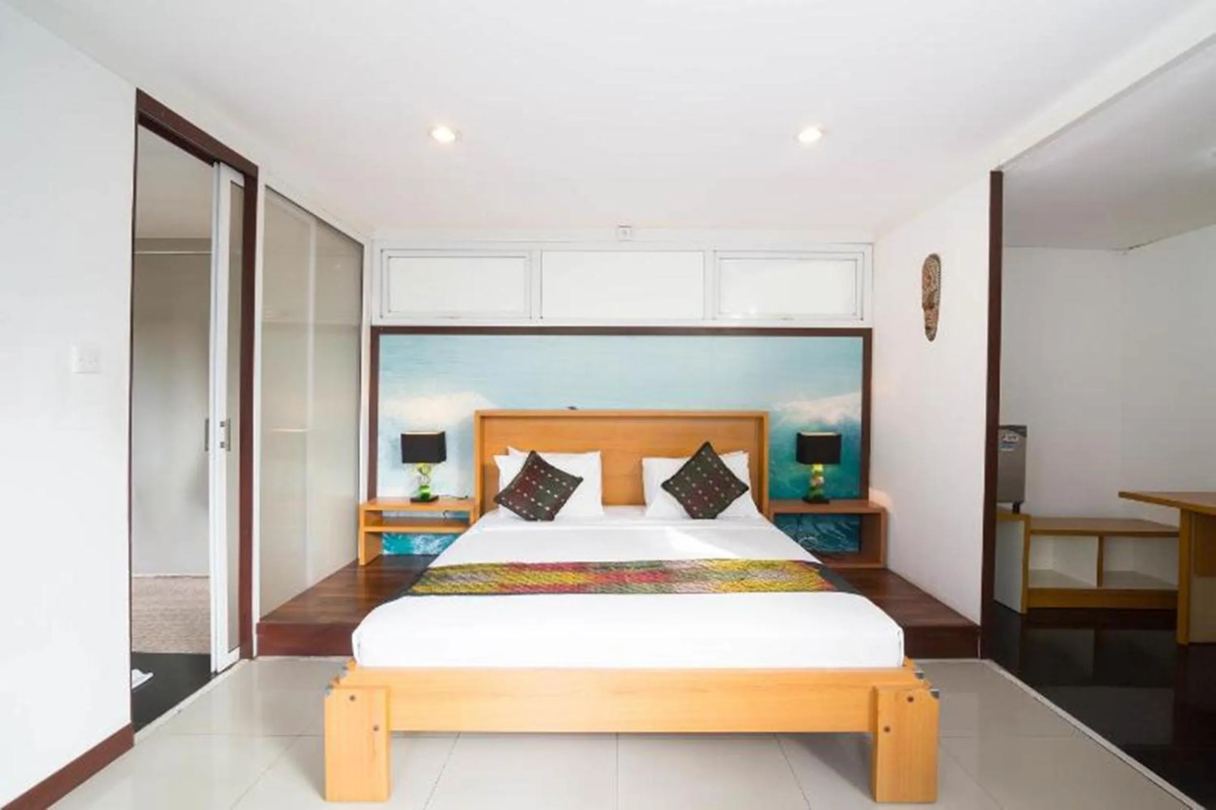 Bedroom, Bed in Aqua Bali Villa