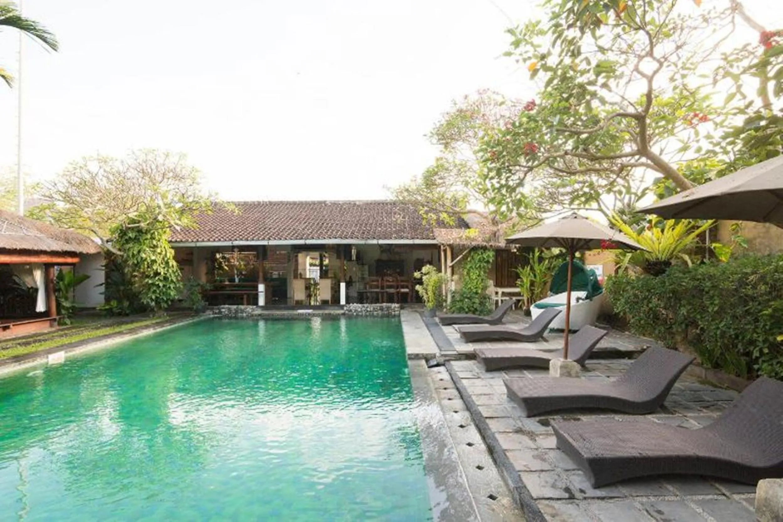 Swimming pool in Aqua Bali Villa