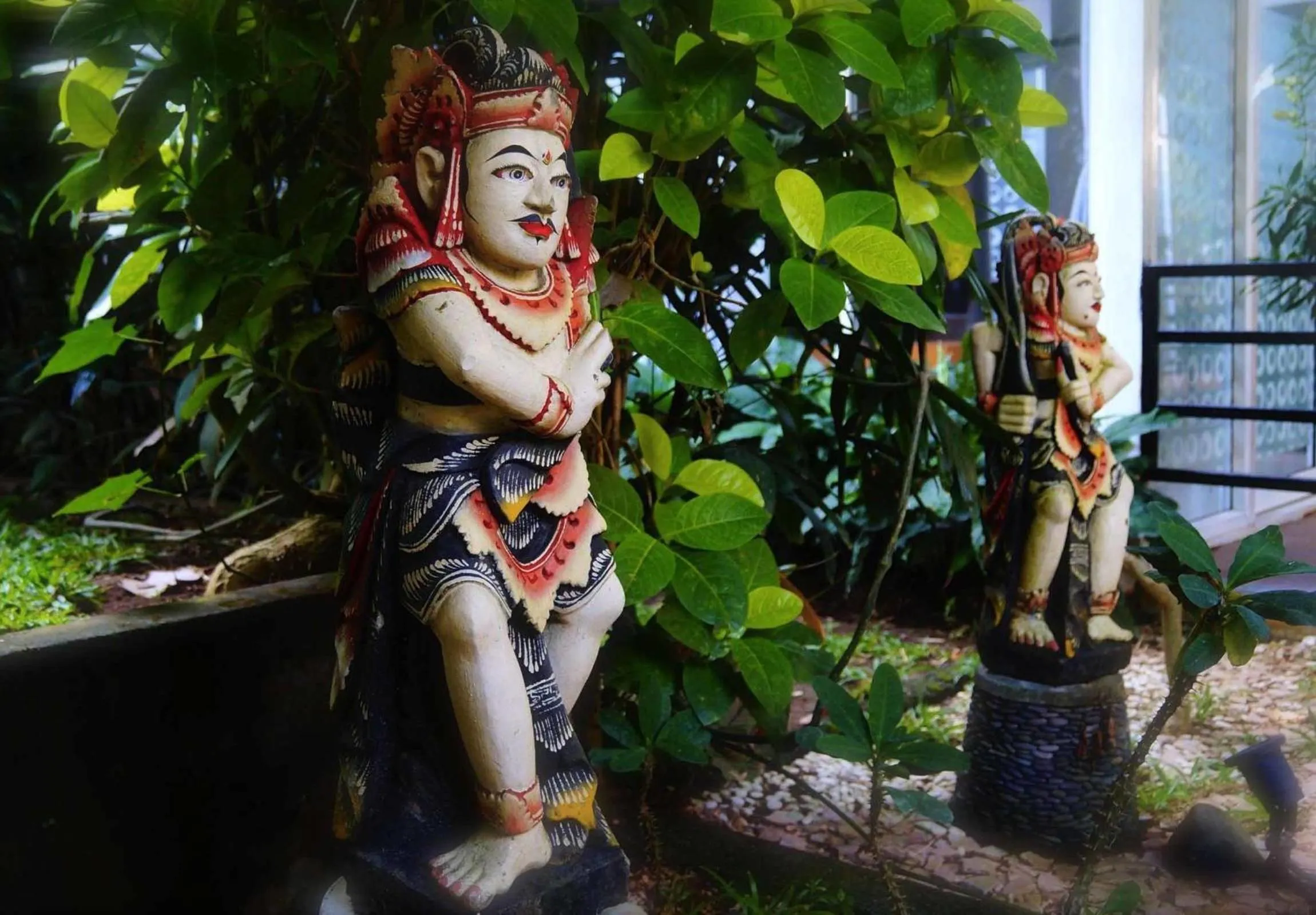 Decorative detail in Aqua Bali Villa