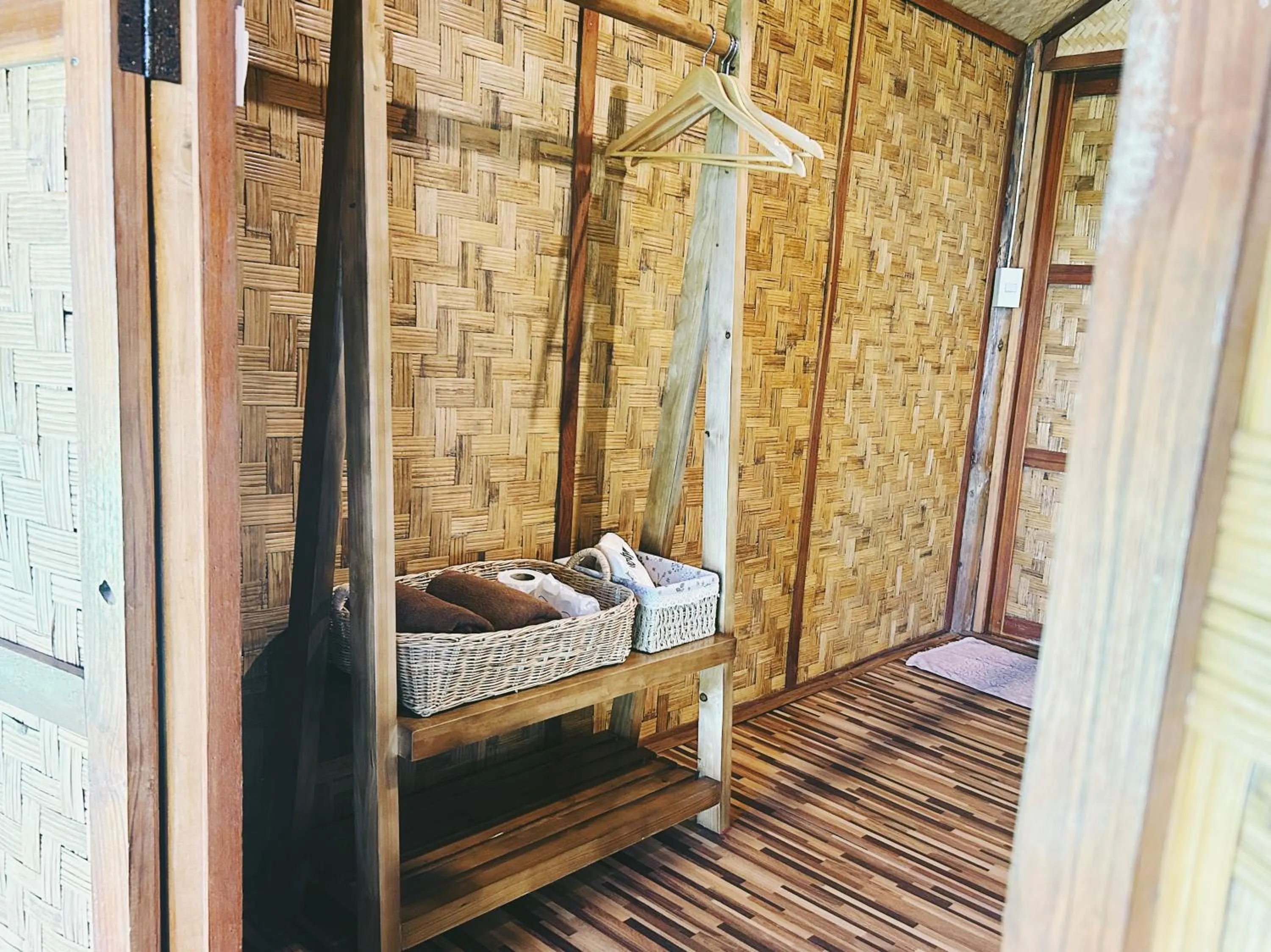 storage, Bed in Pai Country Hut