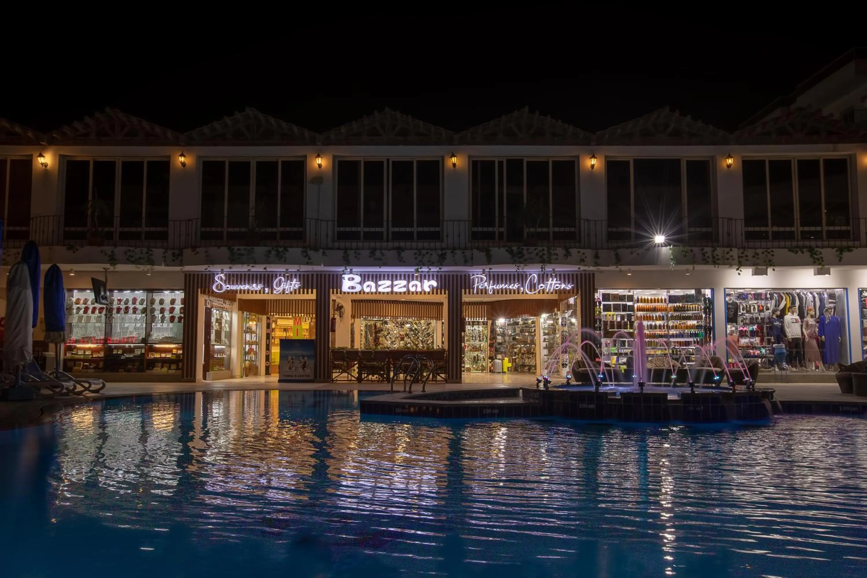 Shopping Area in MinaMark Beach Resort for Families and Couples Only