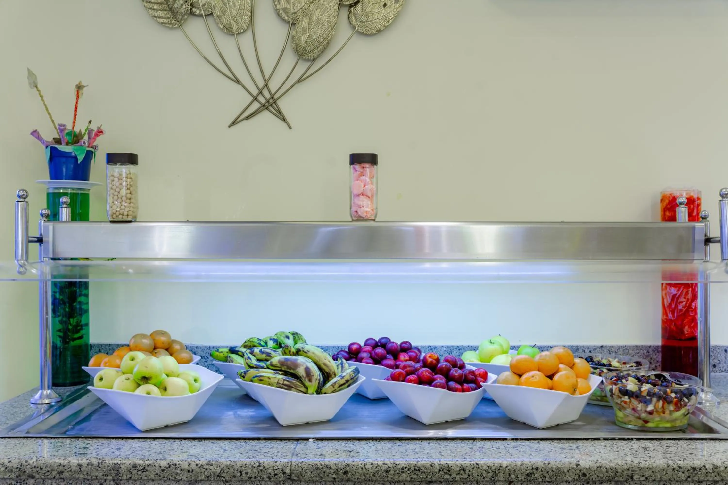 Buffet breakfast in MinaMark Beach Resort for Families and Couples Only