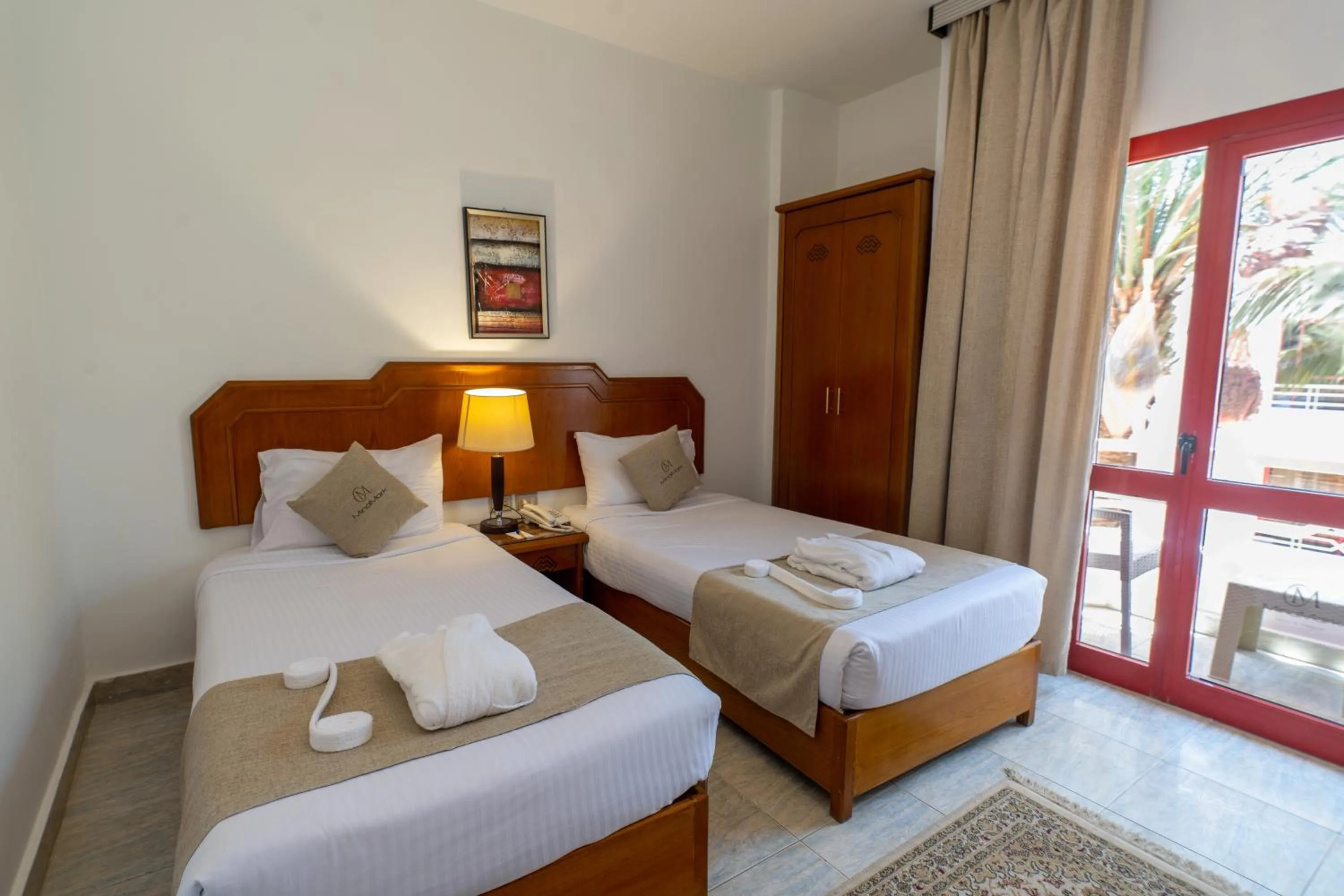 Bedroom, Bed in MinaMark Beach Resort for Families and Couples Only