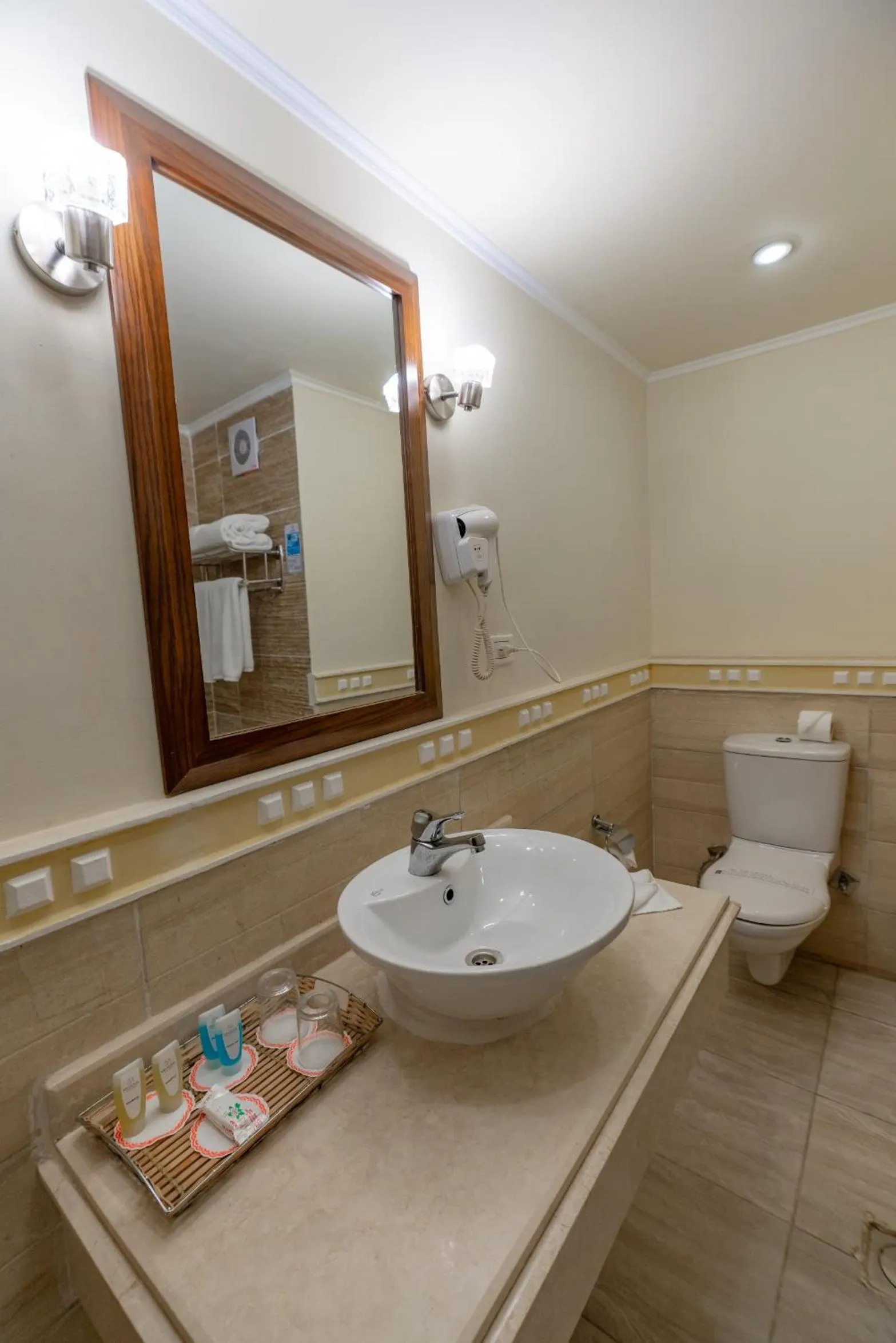 Bathroom in MinaMark Beach Resort for Families and Couples Only
