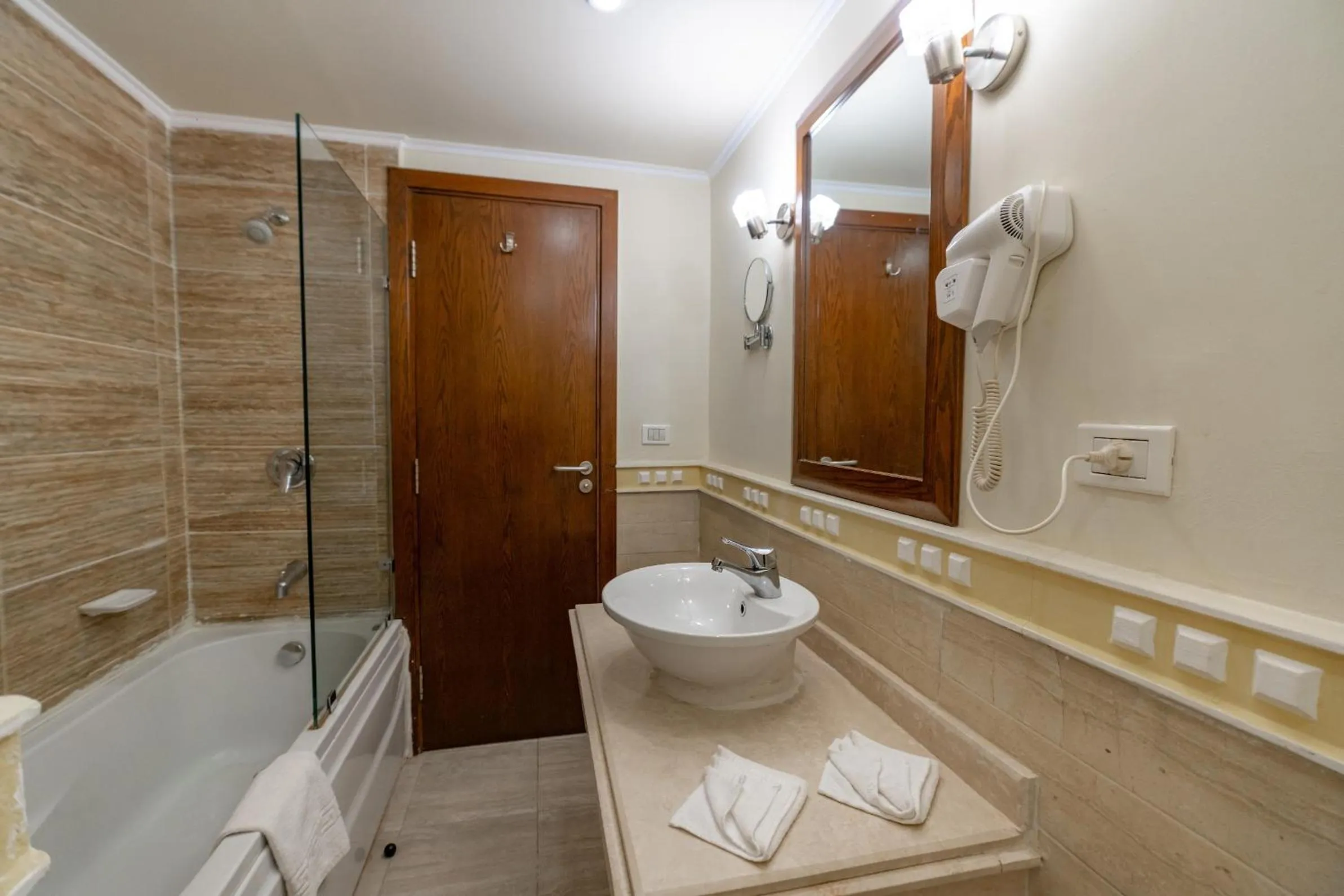 Bathroom in MinaMark Beach Resort for Families and Couples Only