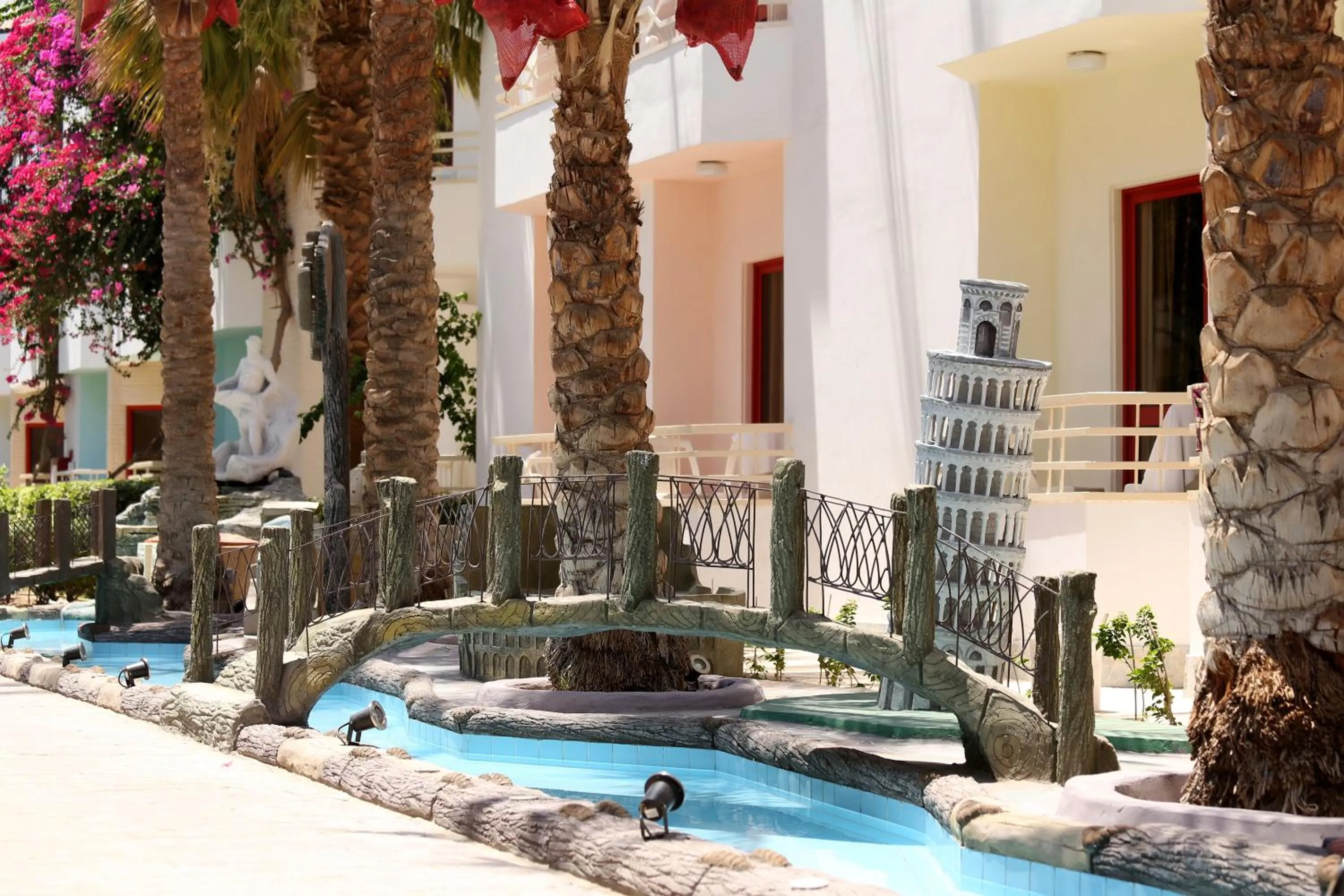 Facade/entrance in MinaMark Beach Resort for Families and Couples Only