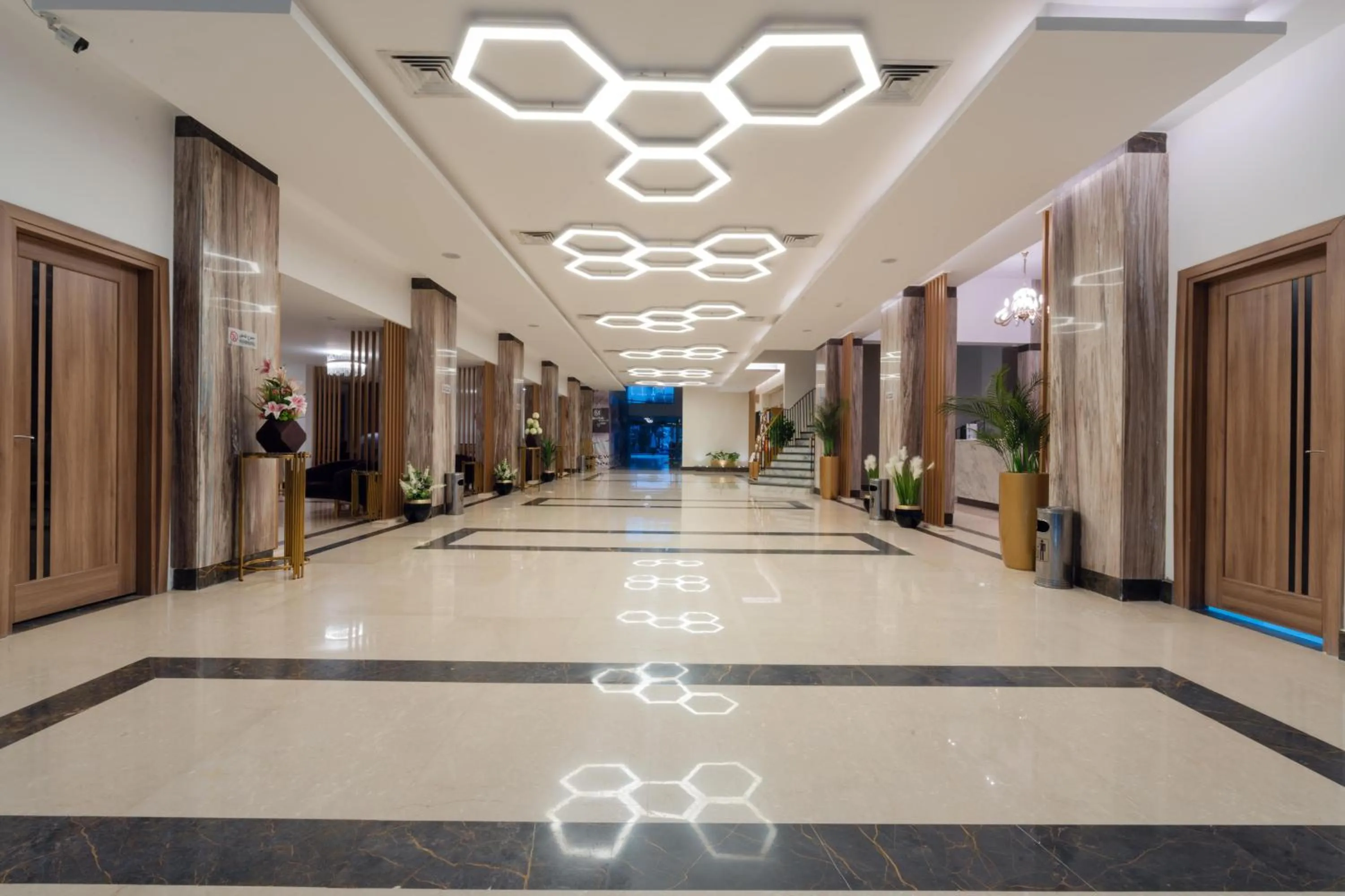 Lobby or reception in MinaMark Beach Resort for Families and Couples Only