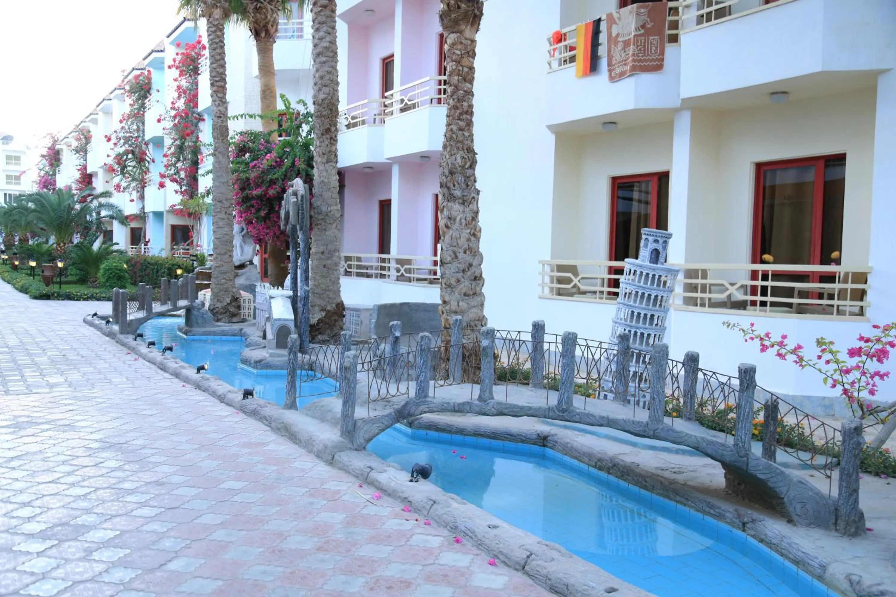 Property building in MinaMark Beach Resort for Families and Couples Only