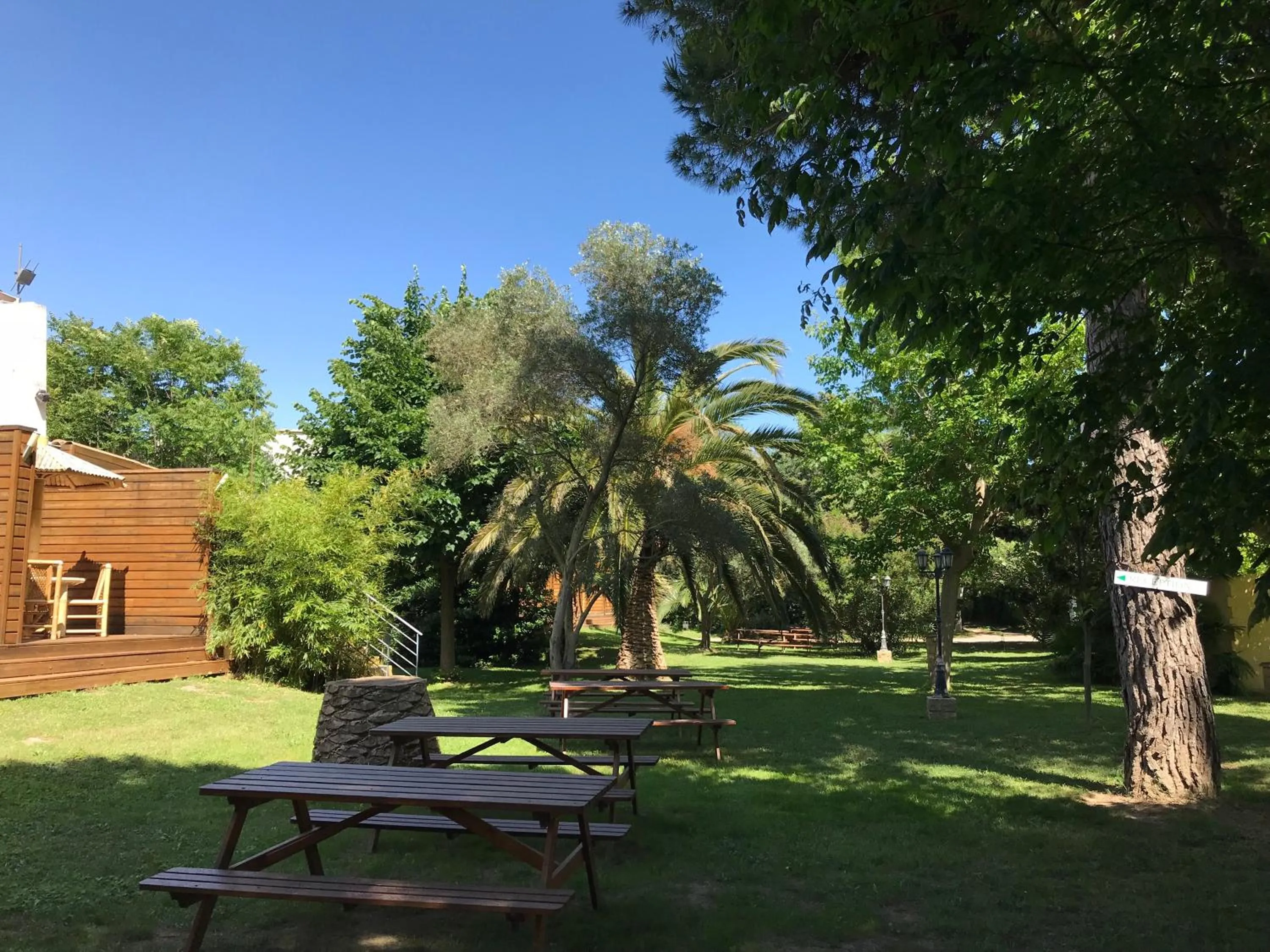 Garden in Résidence les Caraibes