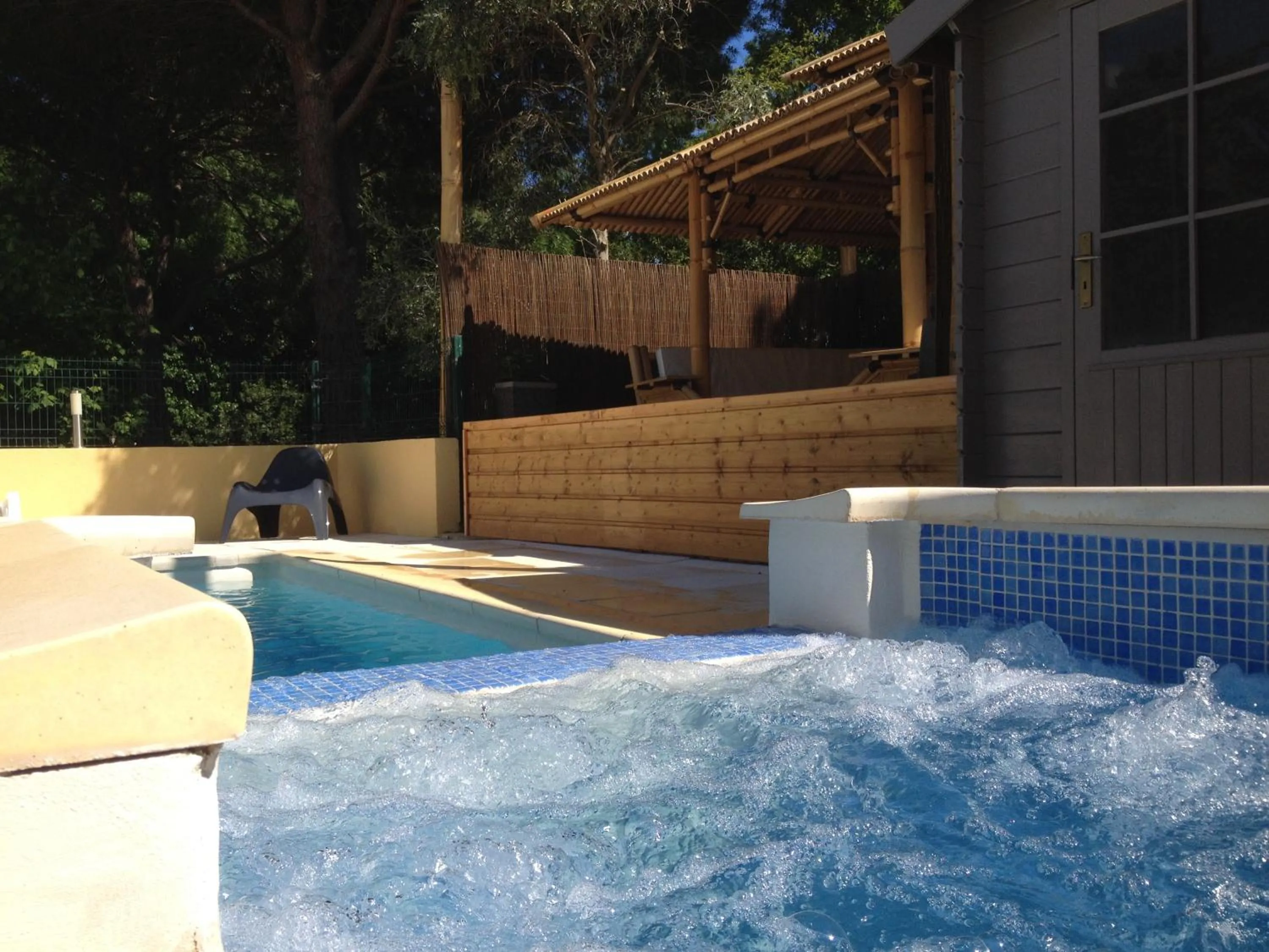Hot Tub in Résidence les Caraibes