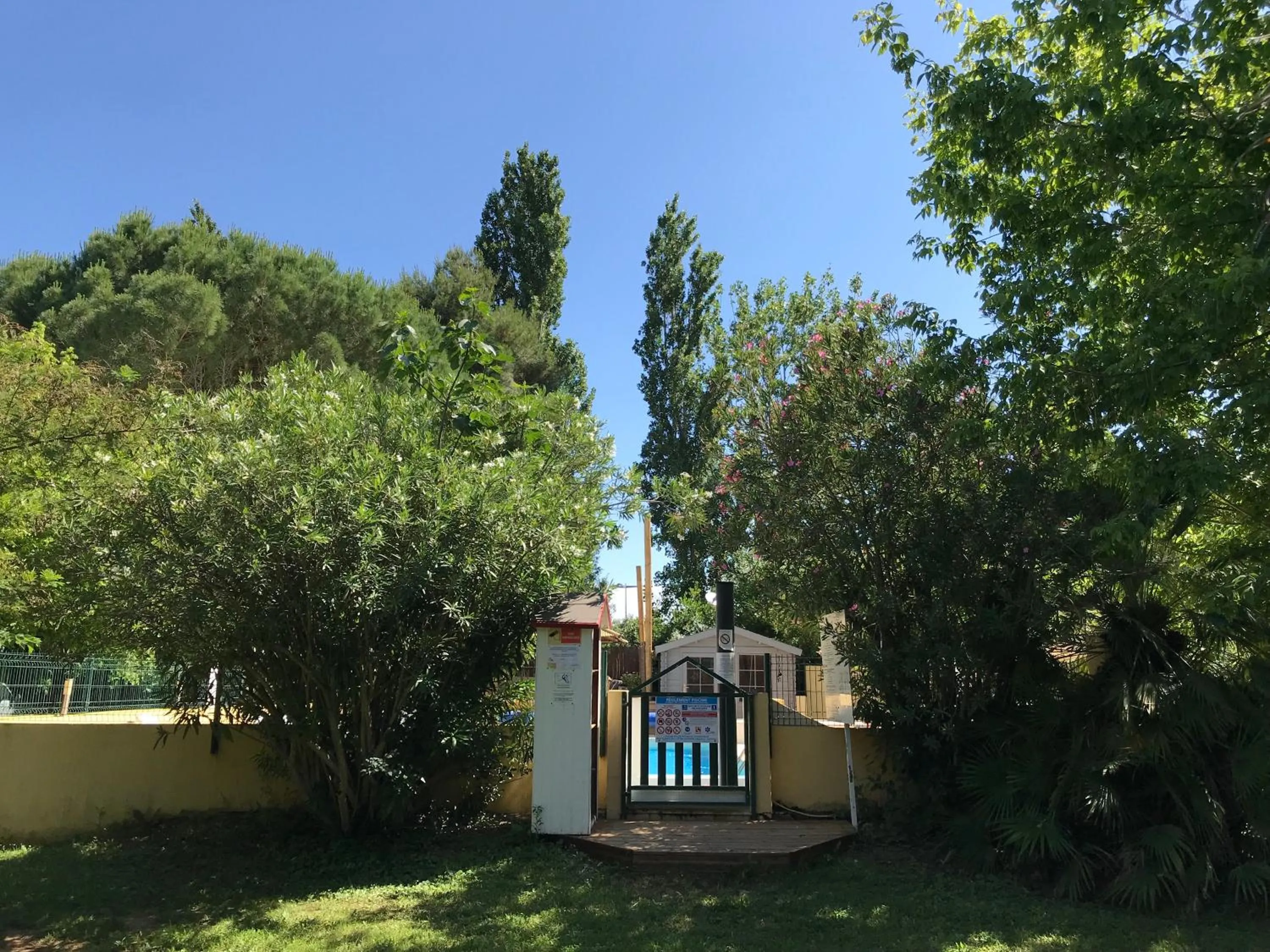 Garden in Résidence les Caraibes