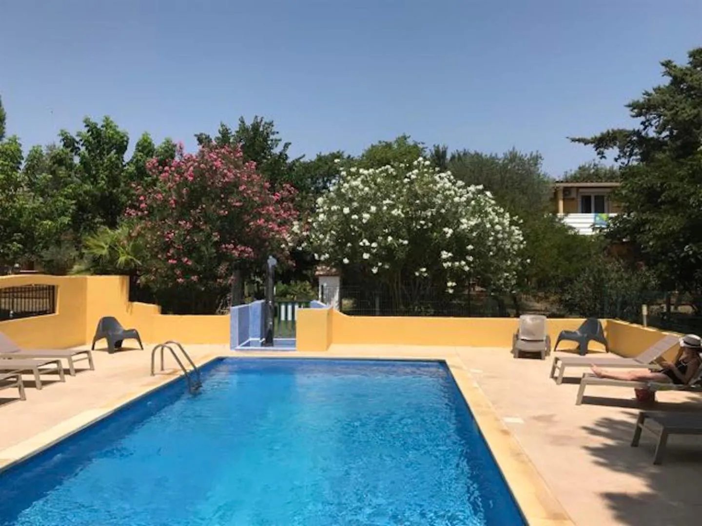 Swimming pool in Résidence les Caraibes