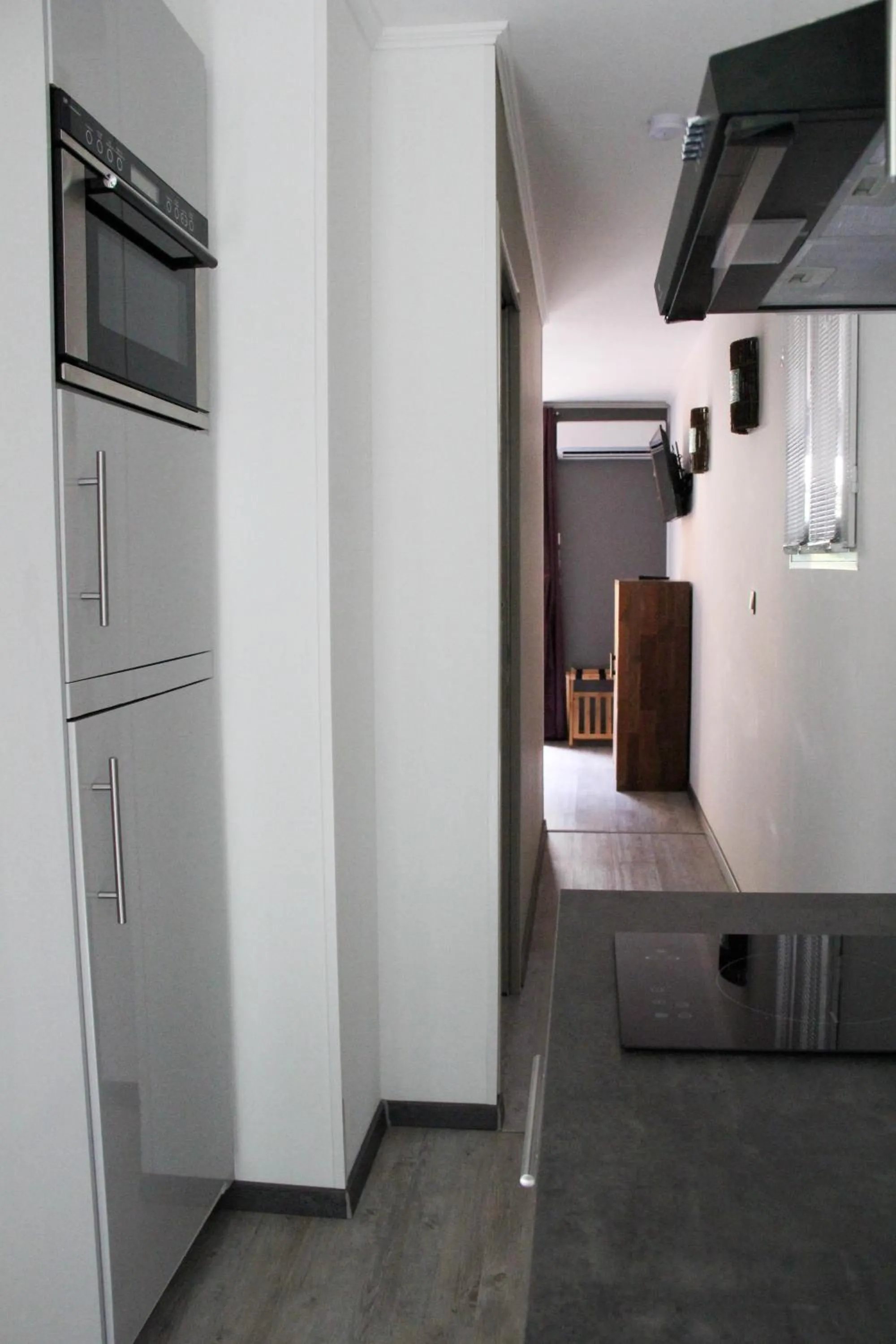 Kitchen or kitchenette in Résidence les Caraibes
