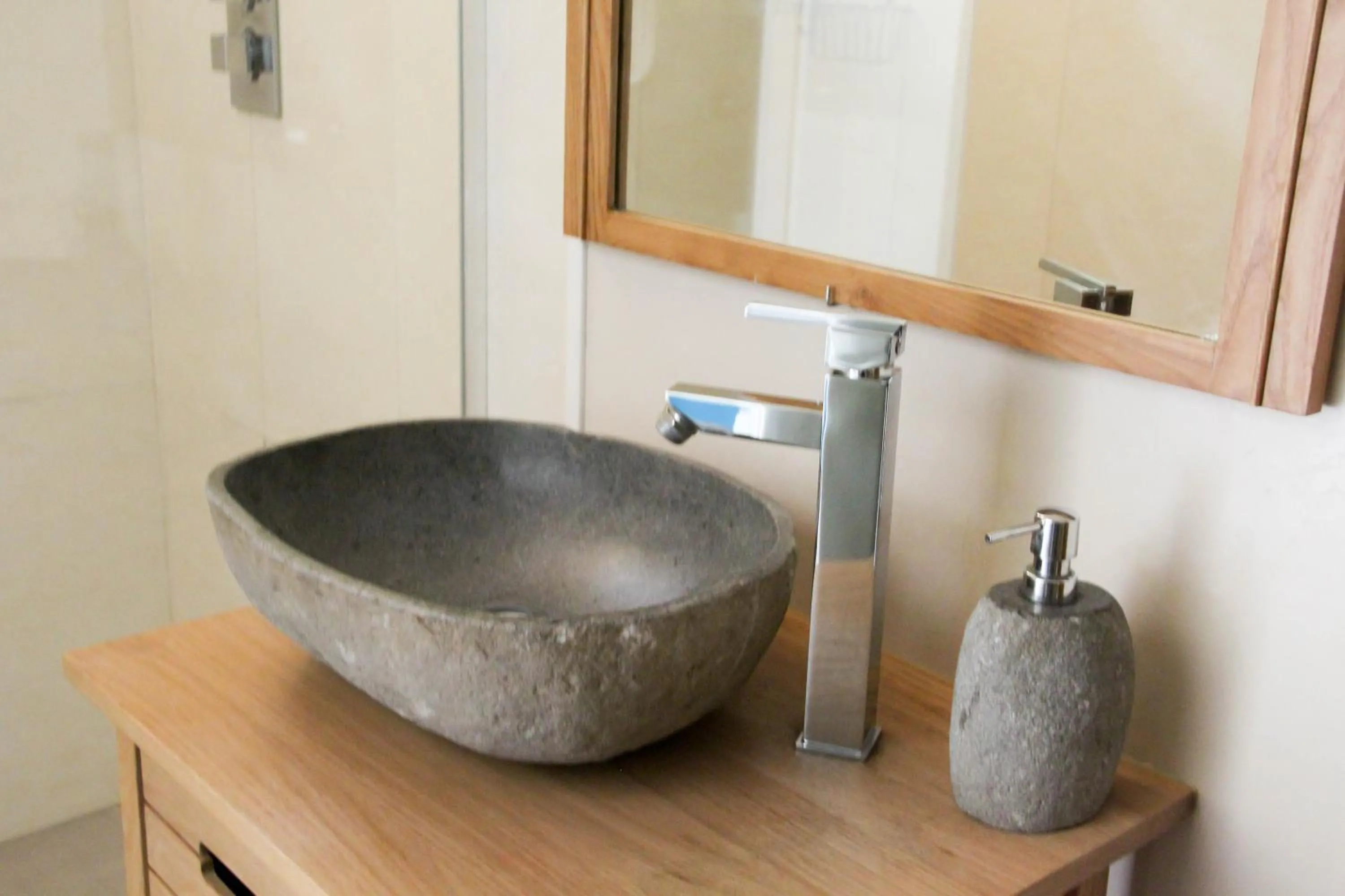 Bathroom in Résidence les Caraibes