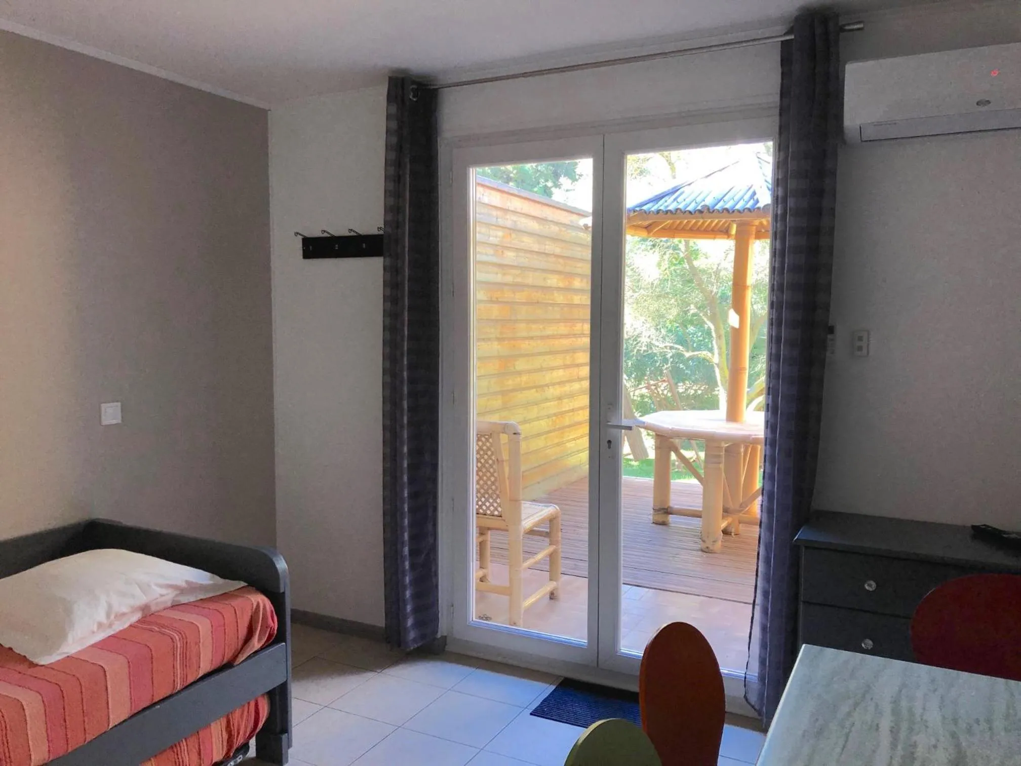 Bed in Résidence les Caraibes