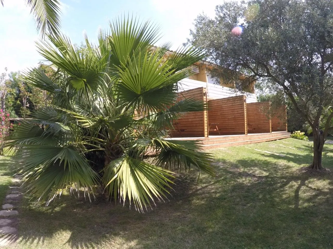 Garden in Résidence les Caraibes