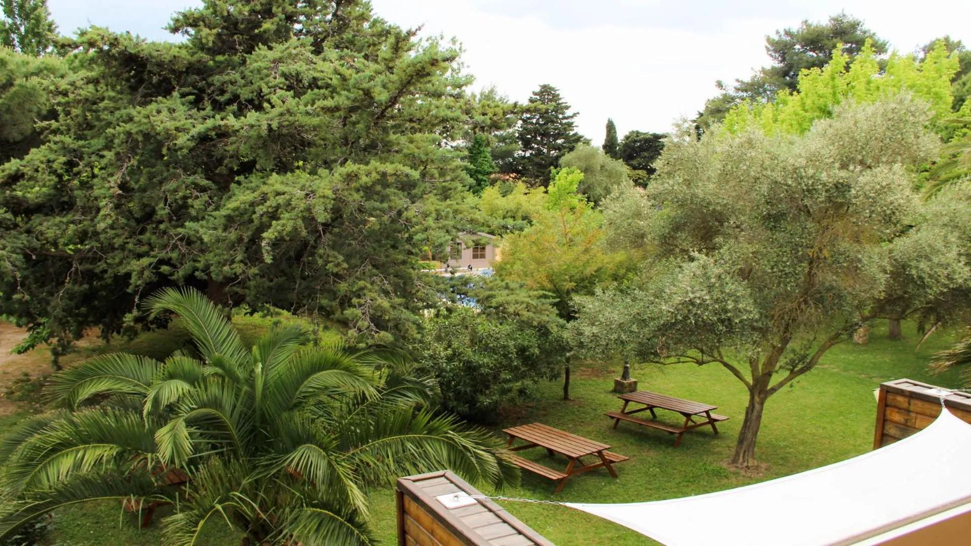 Garden in Résidence les Caraibes