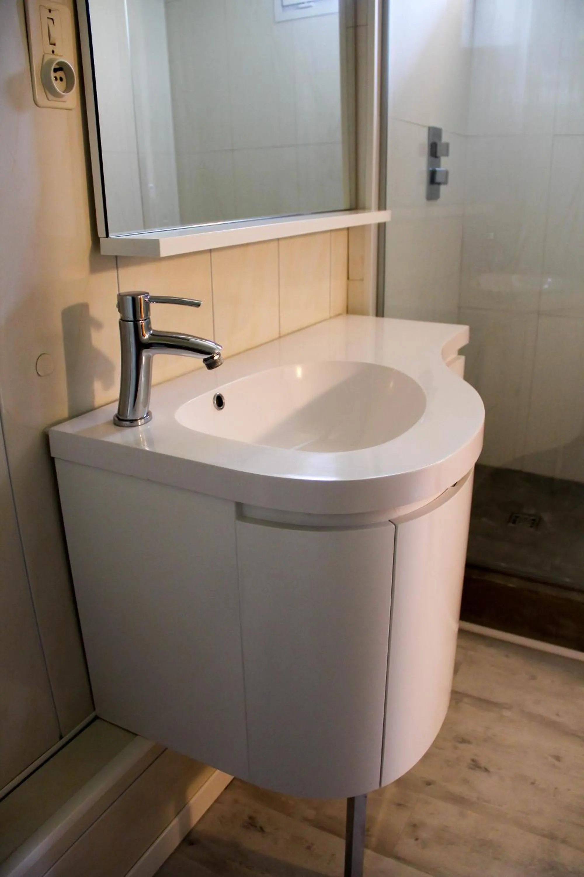Bathroom in Résidence les Caraibes